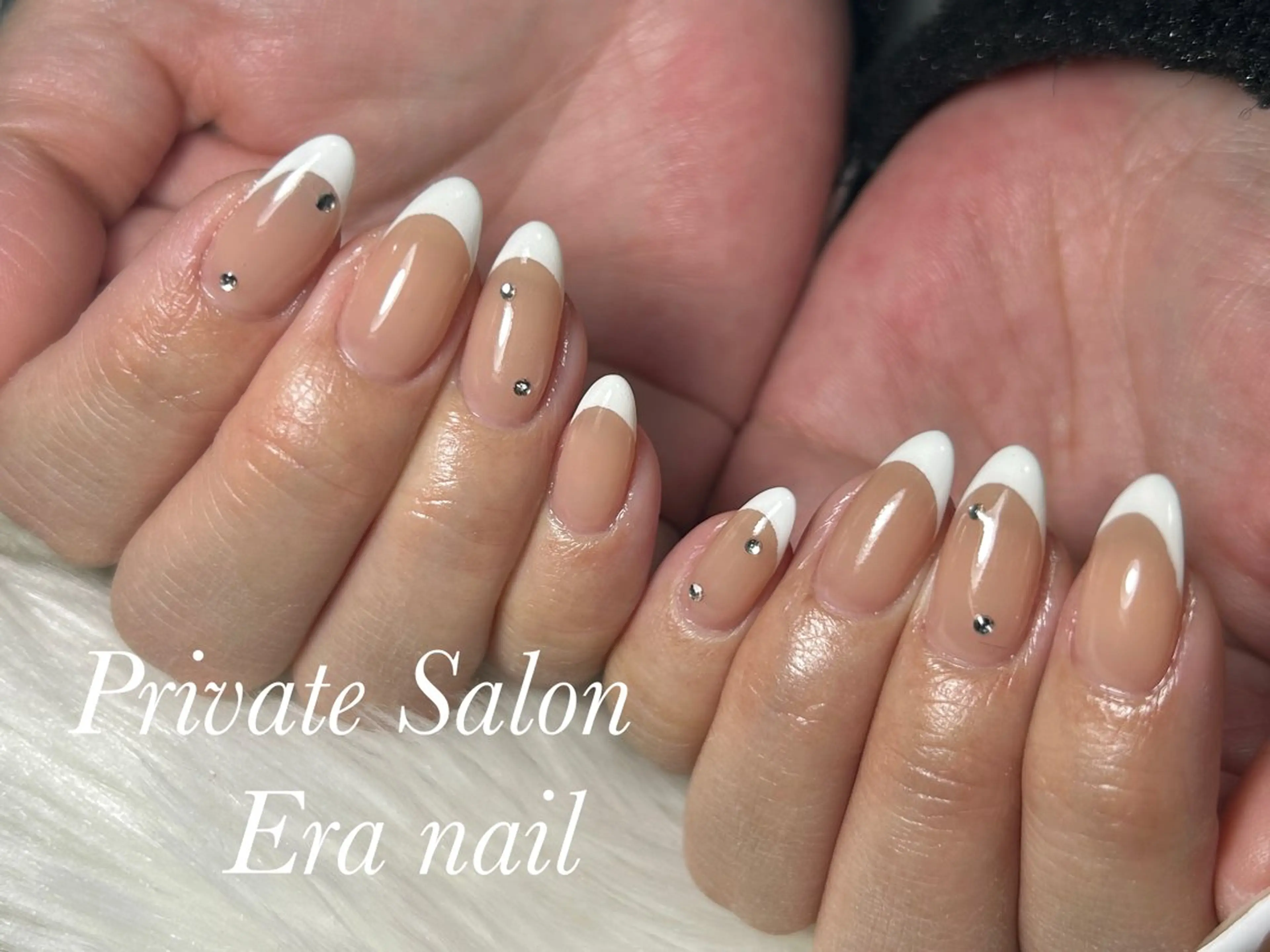 ネイル フレンチネイル ハンドネイル Era nailのネイルデザイン