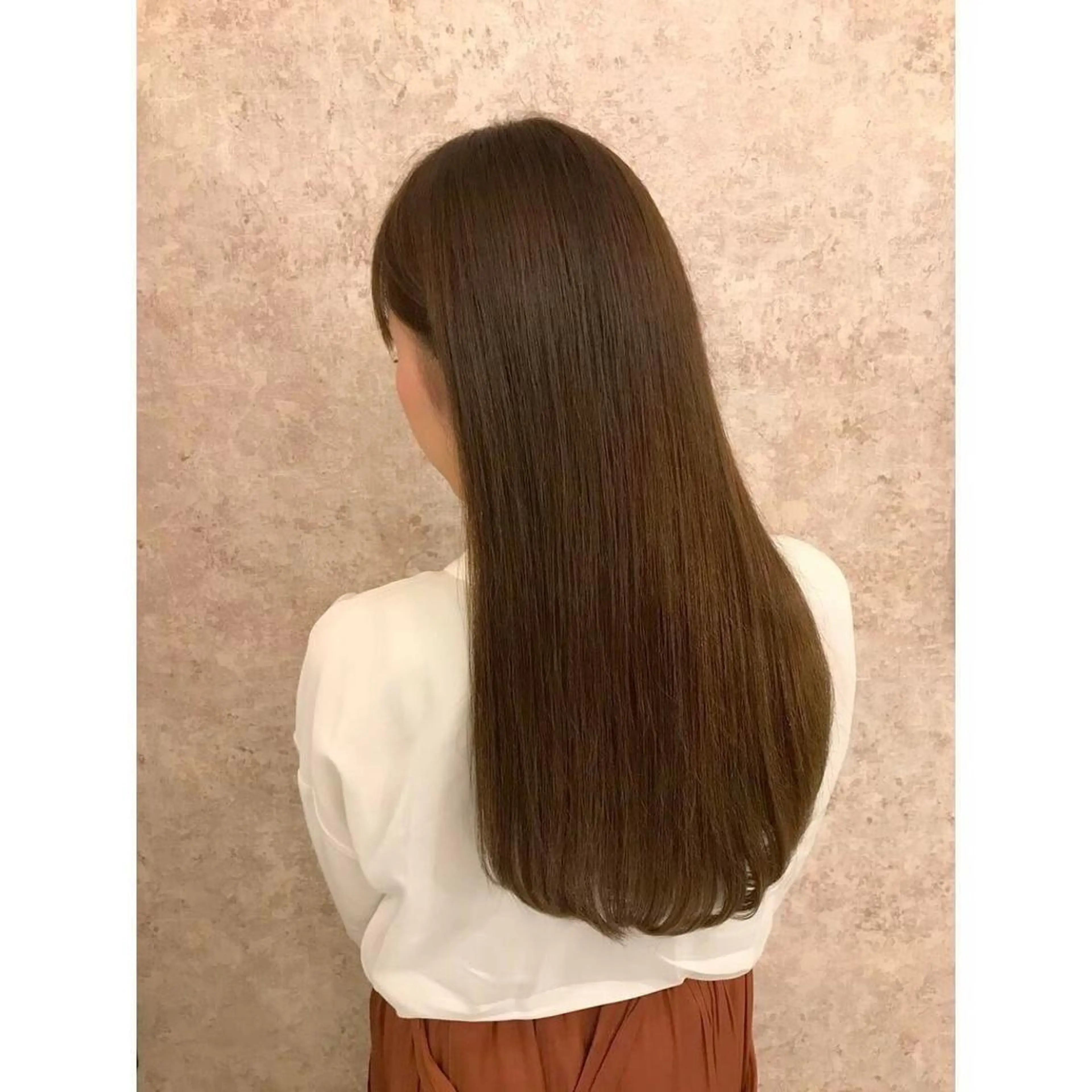 セミロング カラー due hair 京都駅前店 MILBON オージュア認定サロン【デューヘアー】所属・ハイトーンブリーチ 土坂 由志【京都】のヘアスタイル