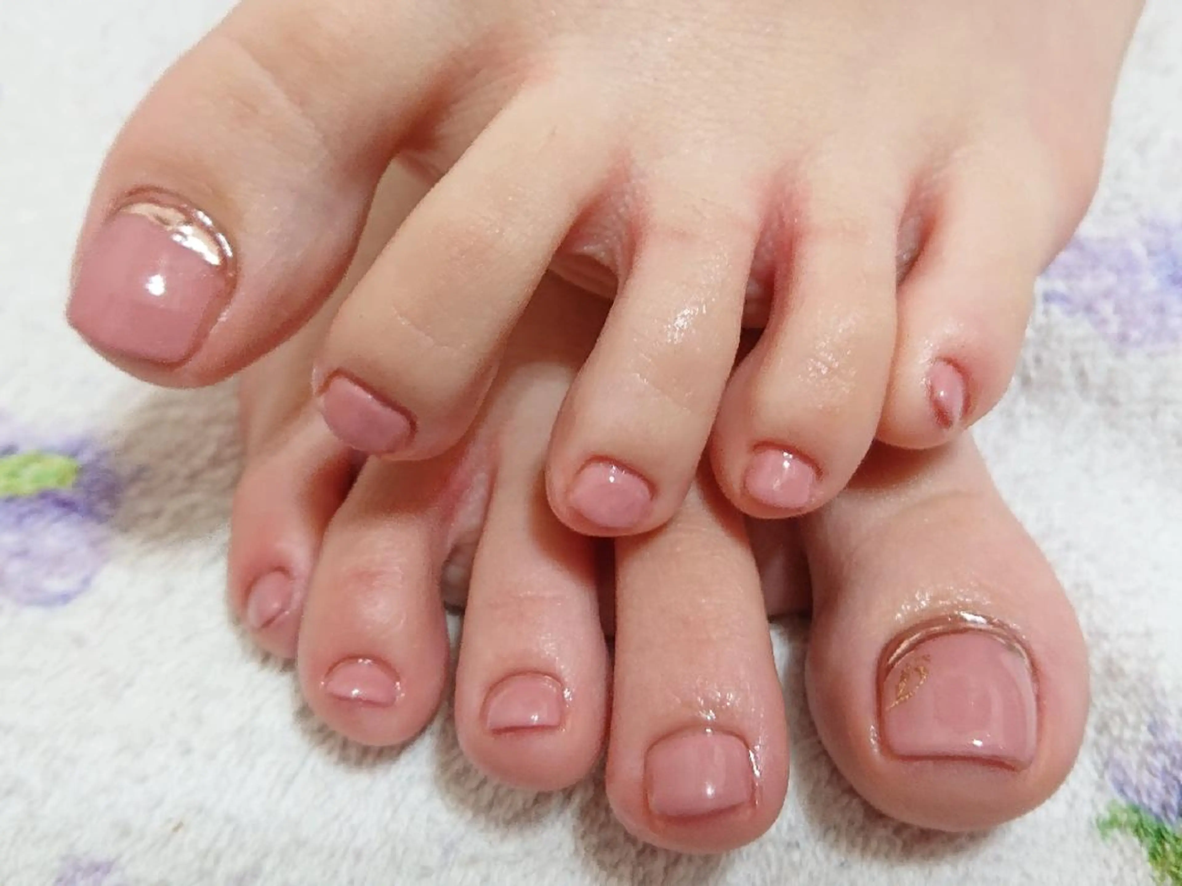 ネイル アートネイル フットネイル ジェルネイル あんきち    のネイルデザイン