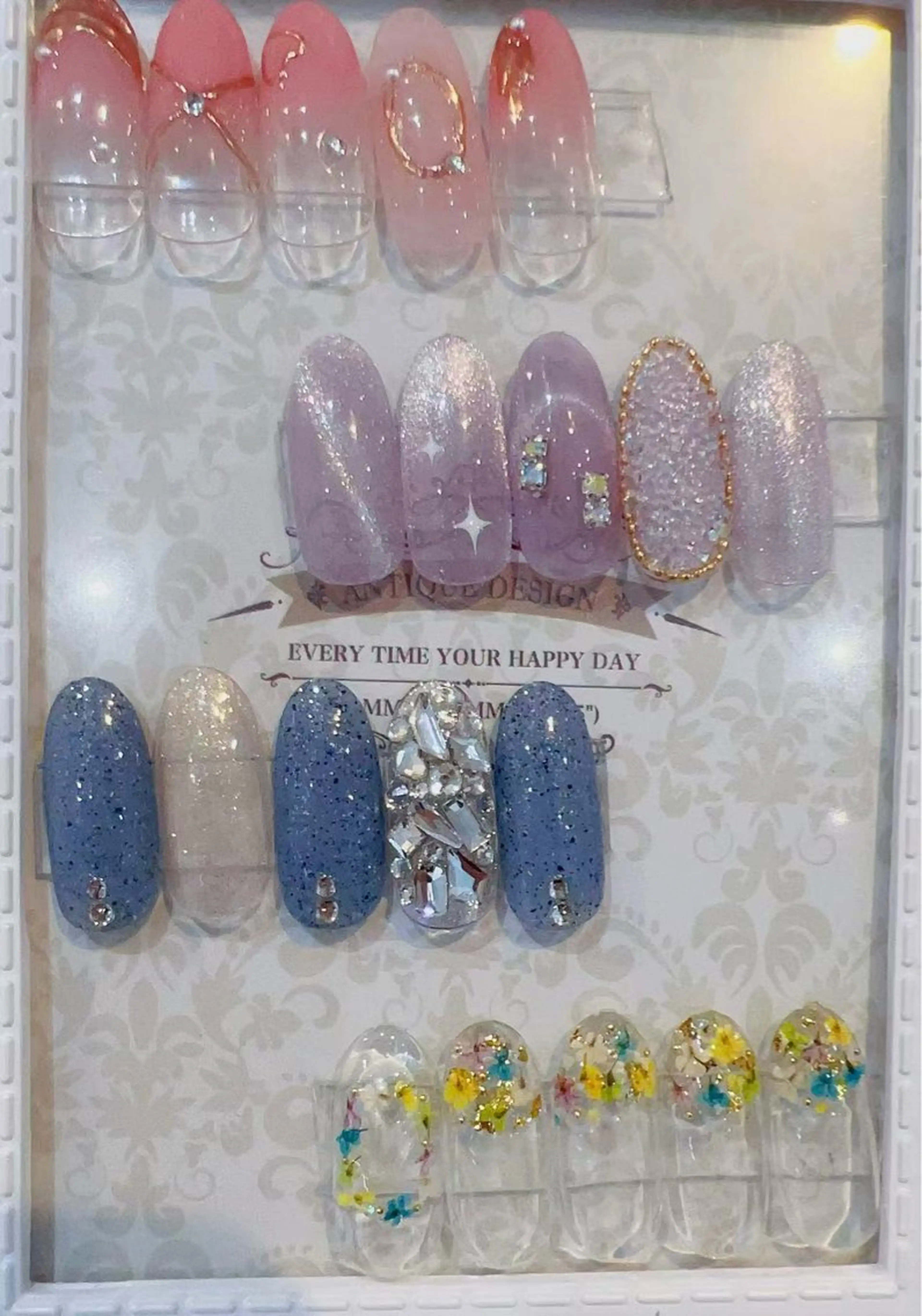 人気No.1☆【HAND】80分定額ワンホンデザインネイル￥6980の写真