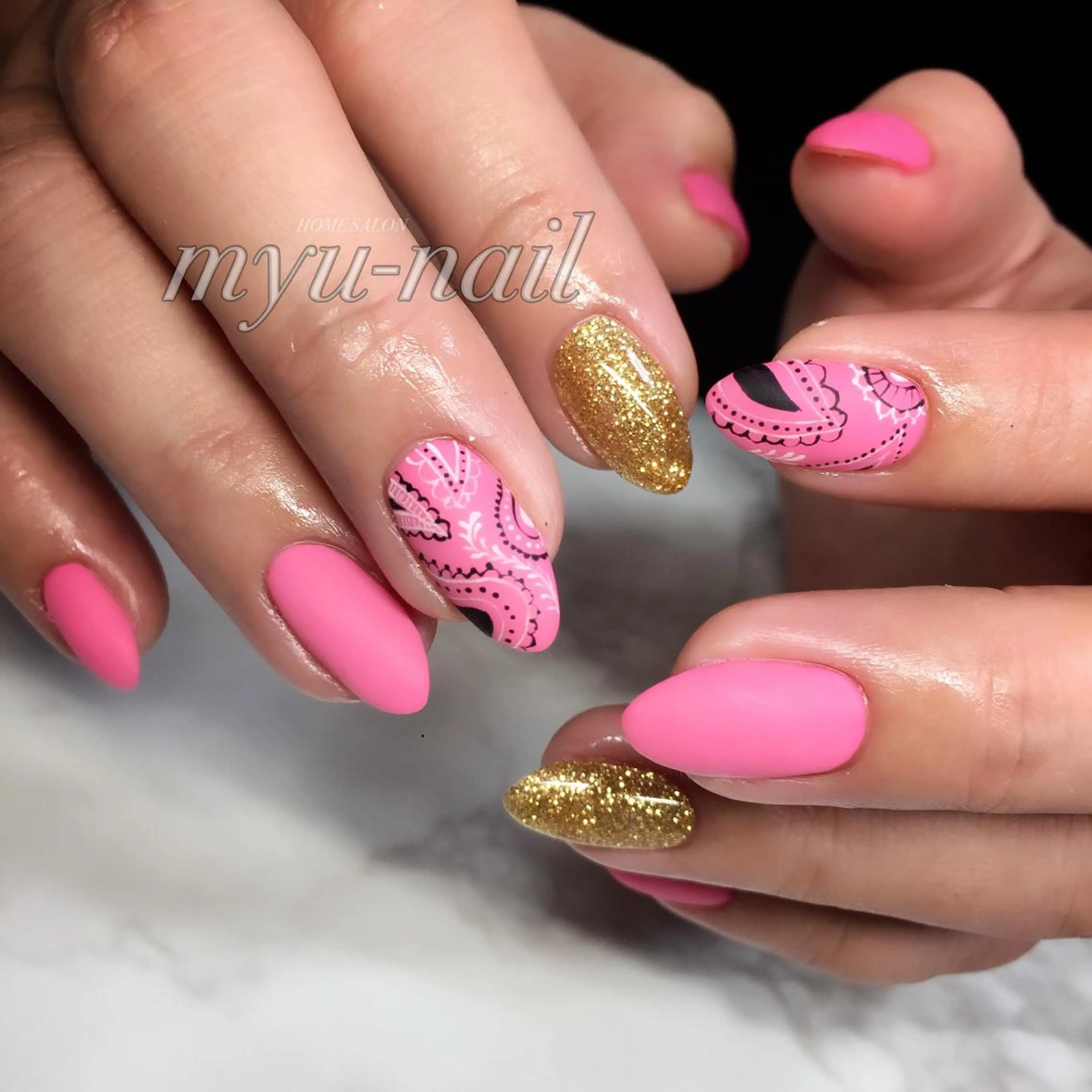 ネイル ホームサロン myu-nailのネイルデザイン