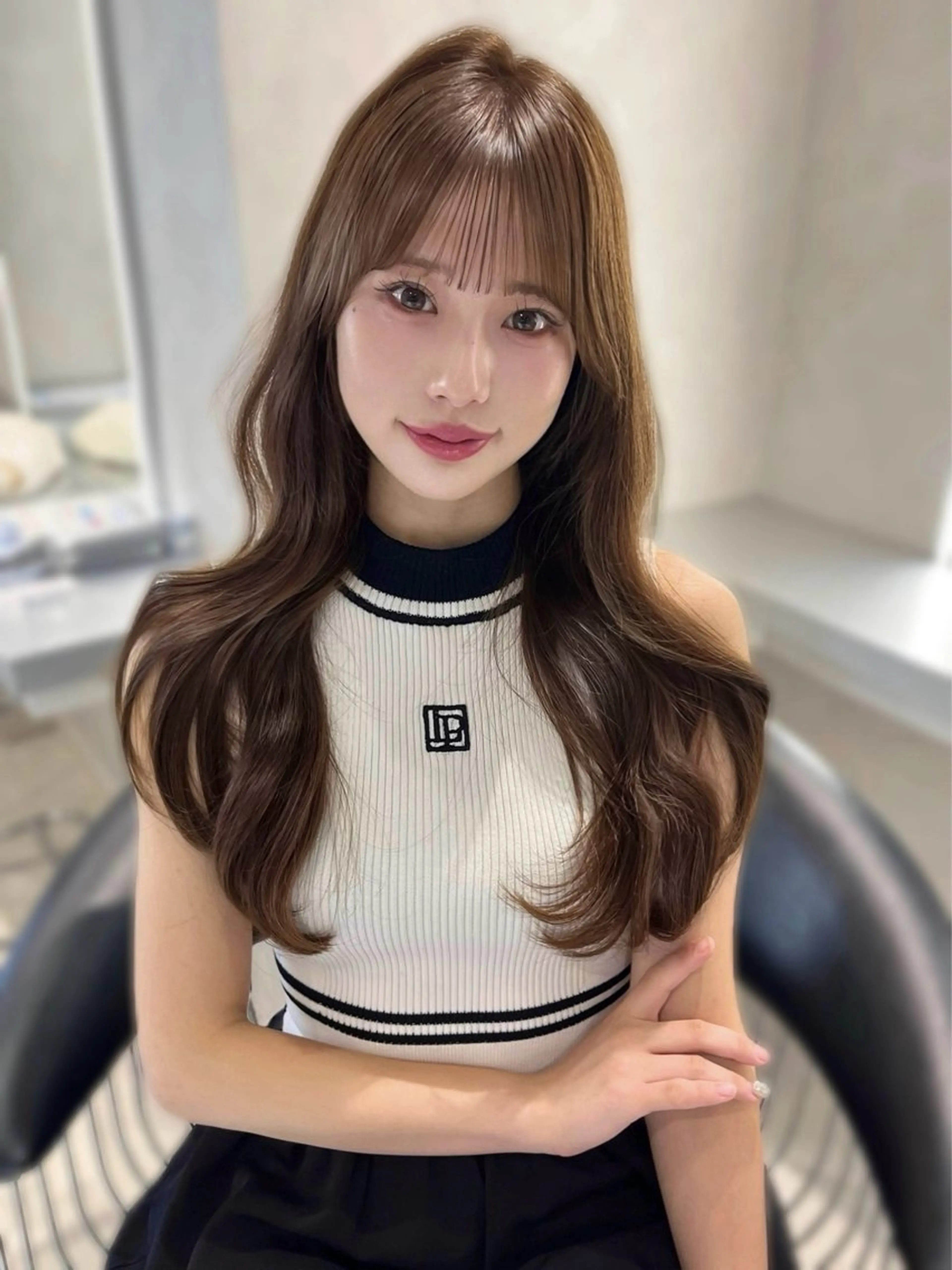 ロング 韓国ヘア×艶髪🎀 池袋/Rina🩶のヘアスタイル