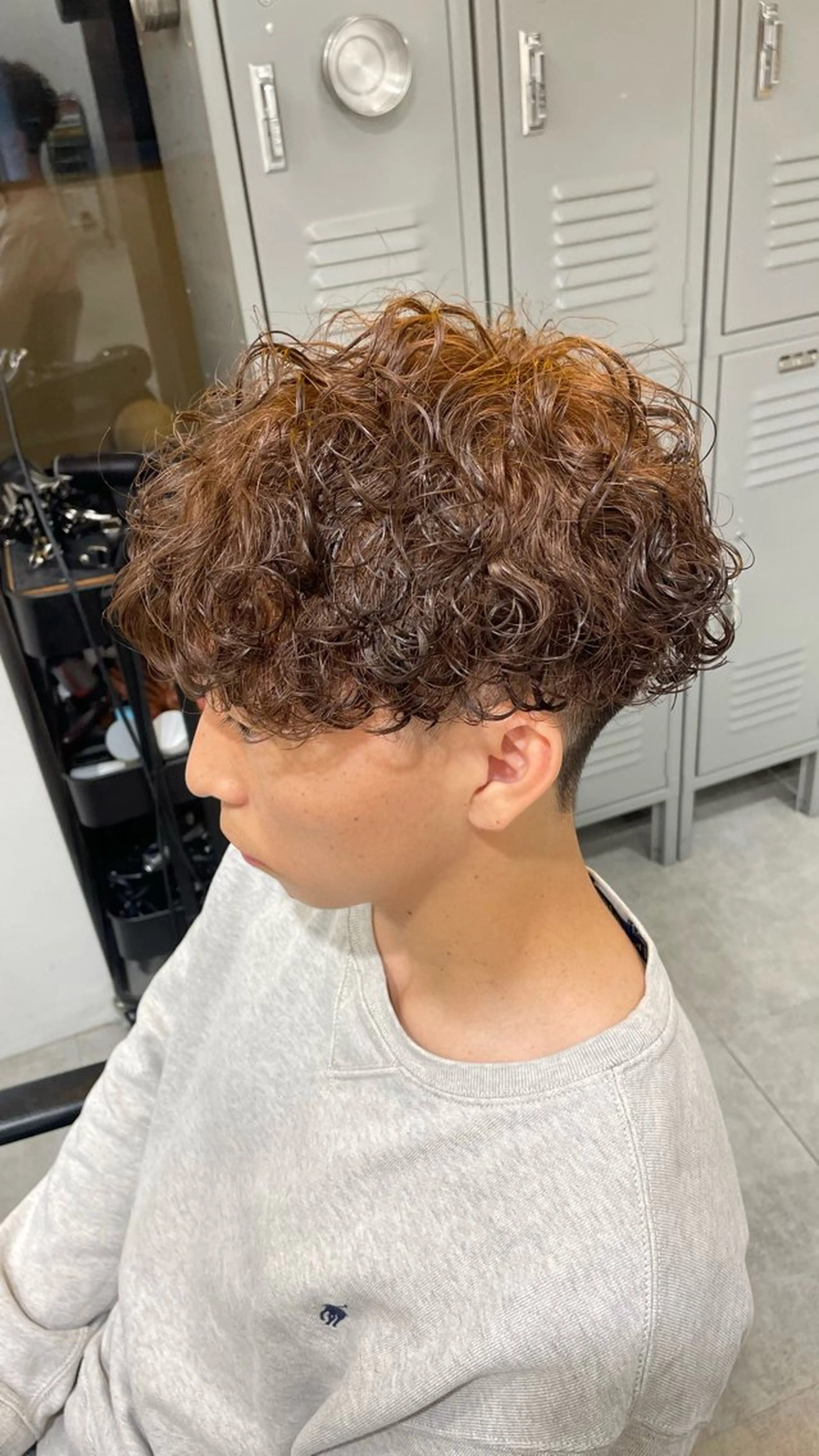 カラー パーマ メンズ カット ヘアカラー パーマ fifth 武正 琉生のヘアスタイル