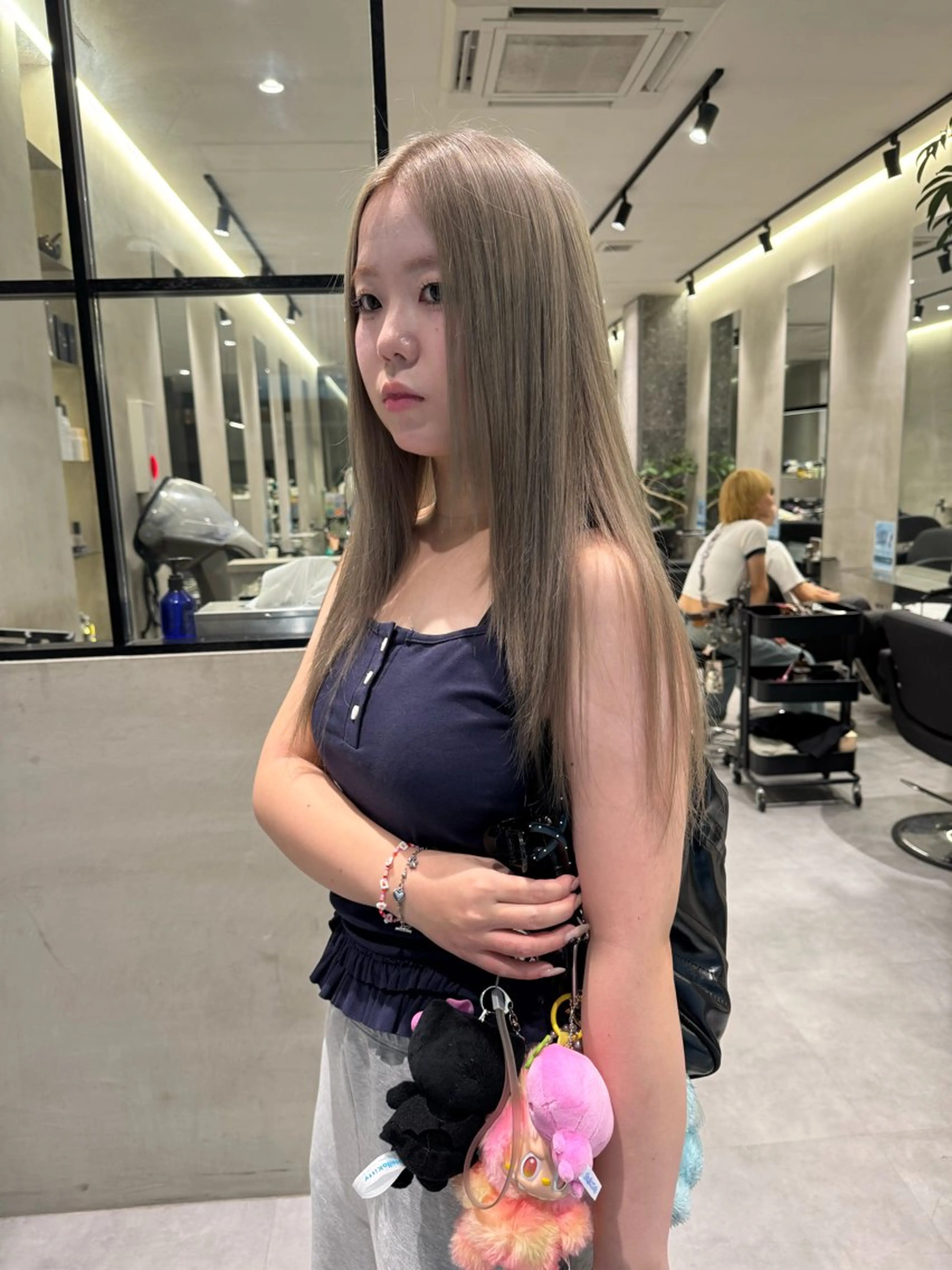 🩷レディースカット+ダブルカラー【¥16,610/¥18,810】の写真