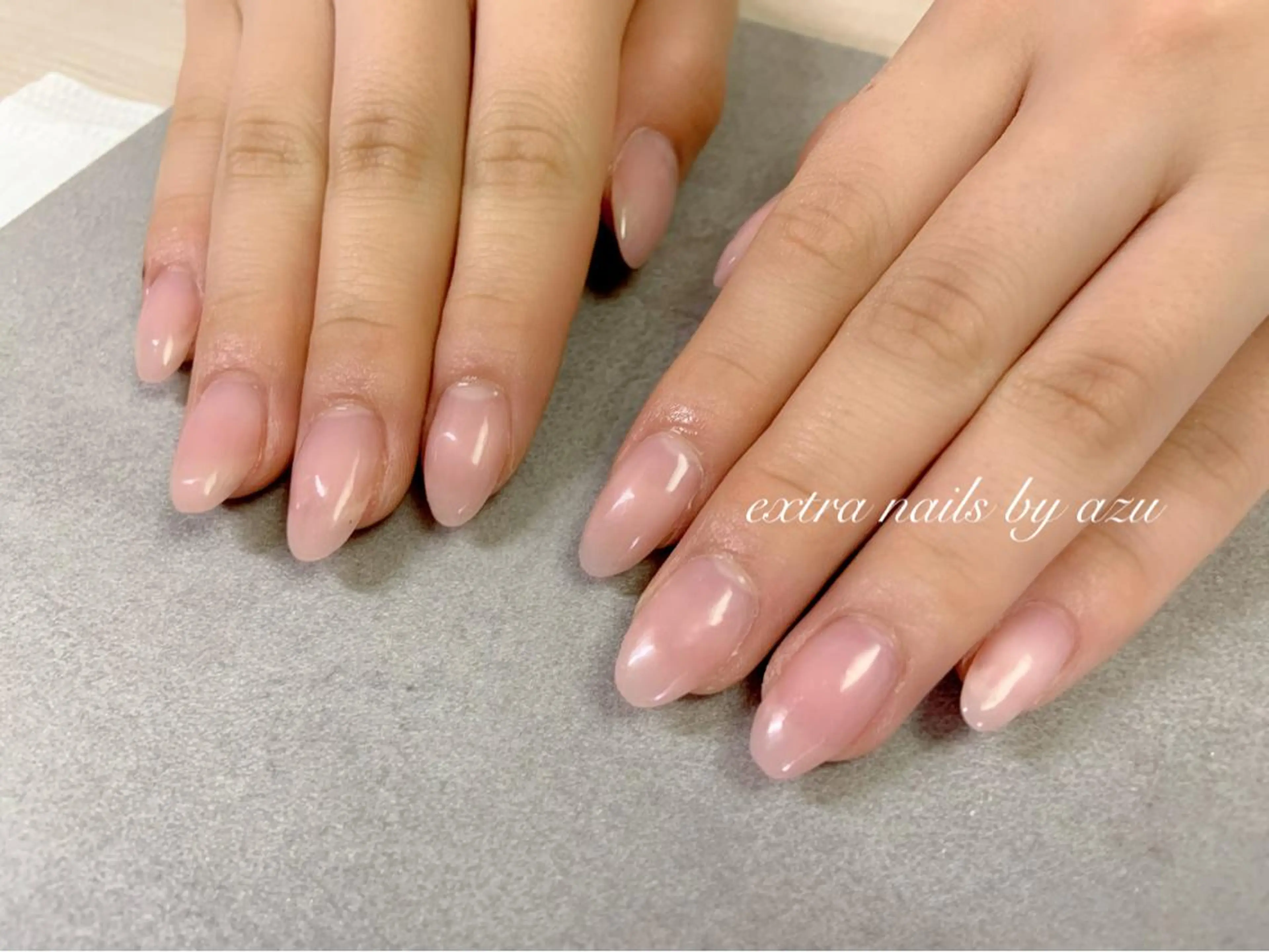 ネイル スカルプネイル ショートネイル extranails ／lemellaのネイルデザイン