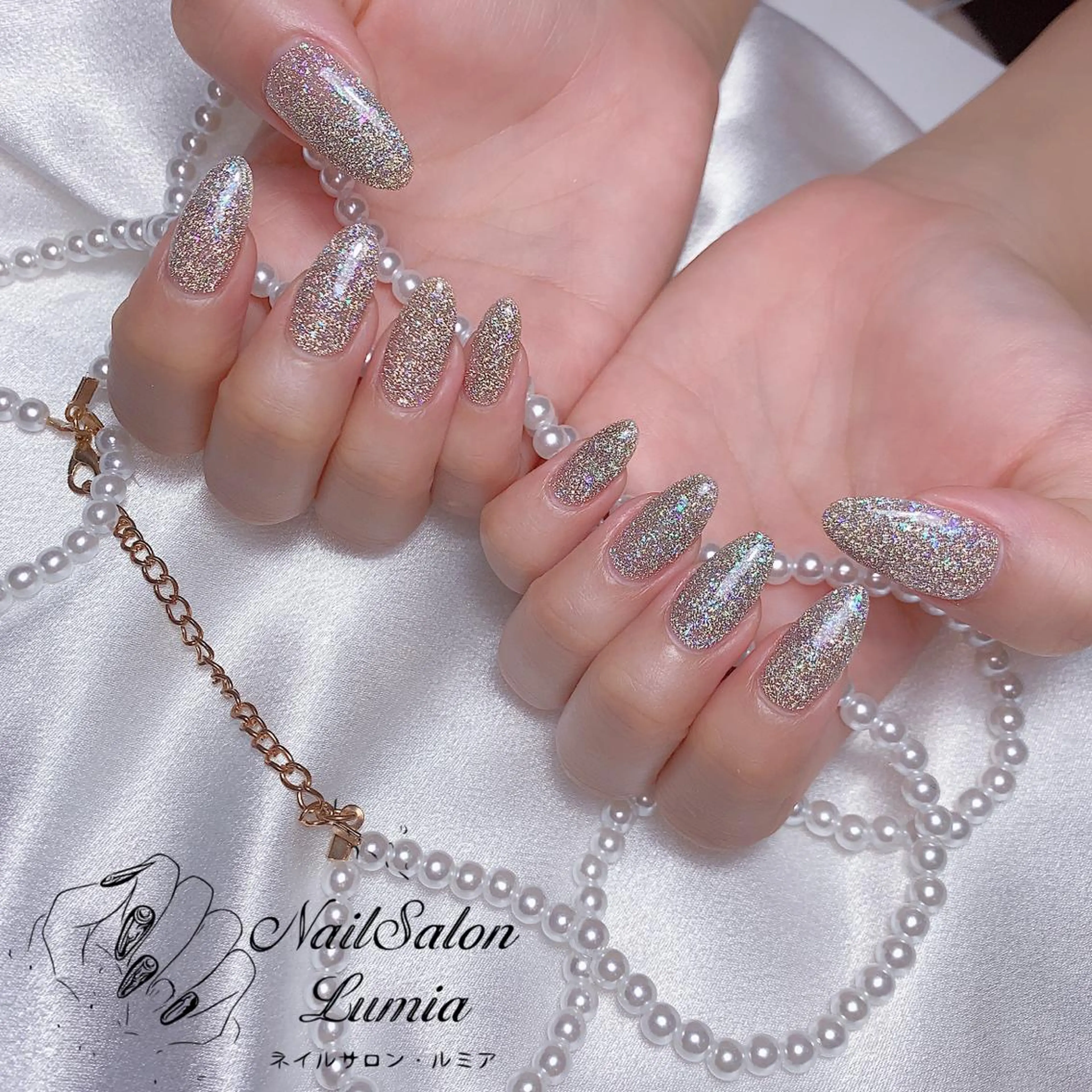 ネイル ハンドネイル ネイルサロン ルミア Lumia 店長のネイルデザイン