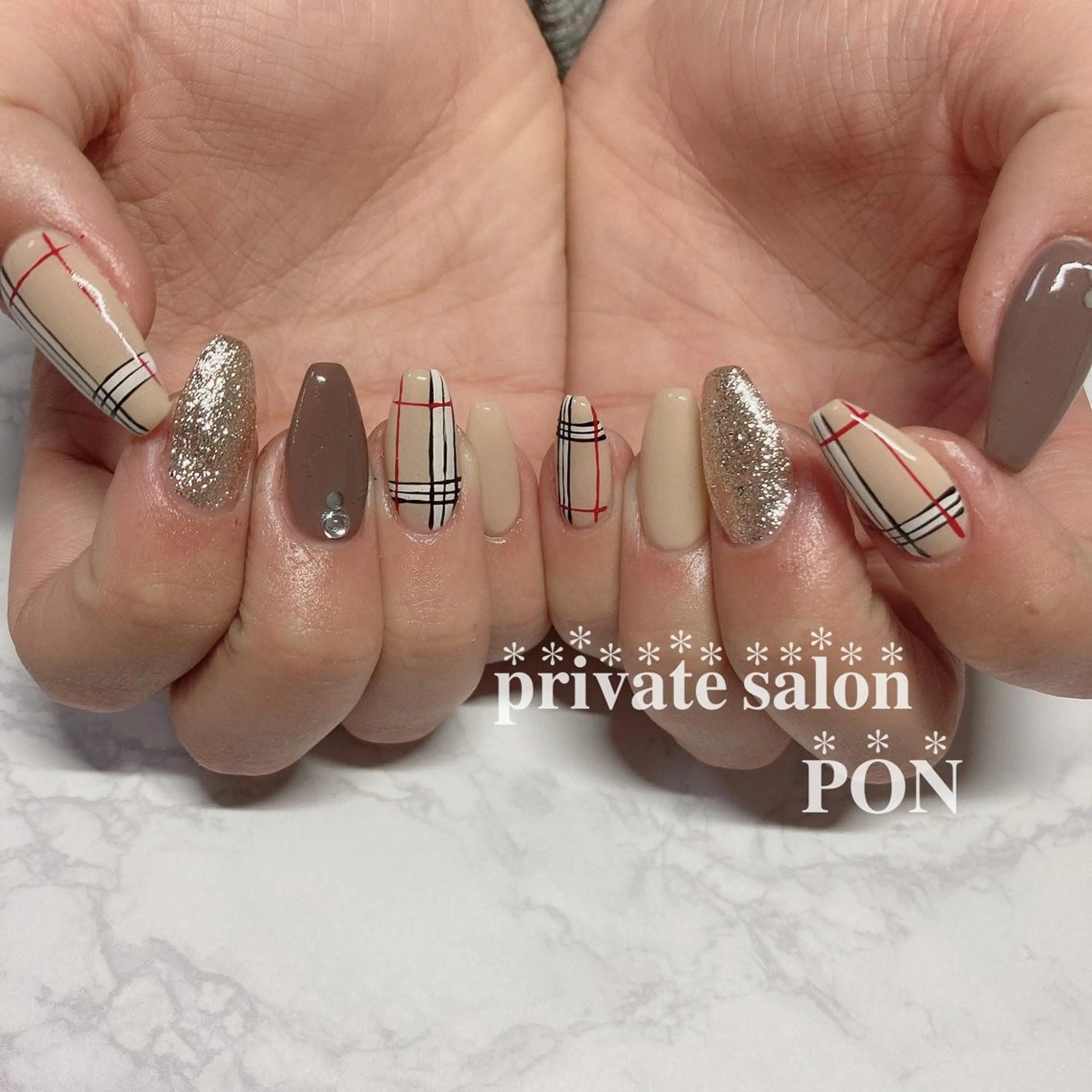 ネイル private salon　ponのネイルデザイン