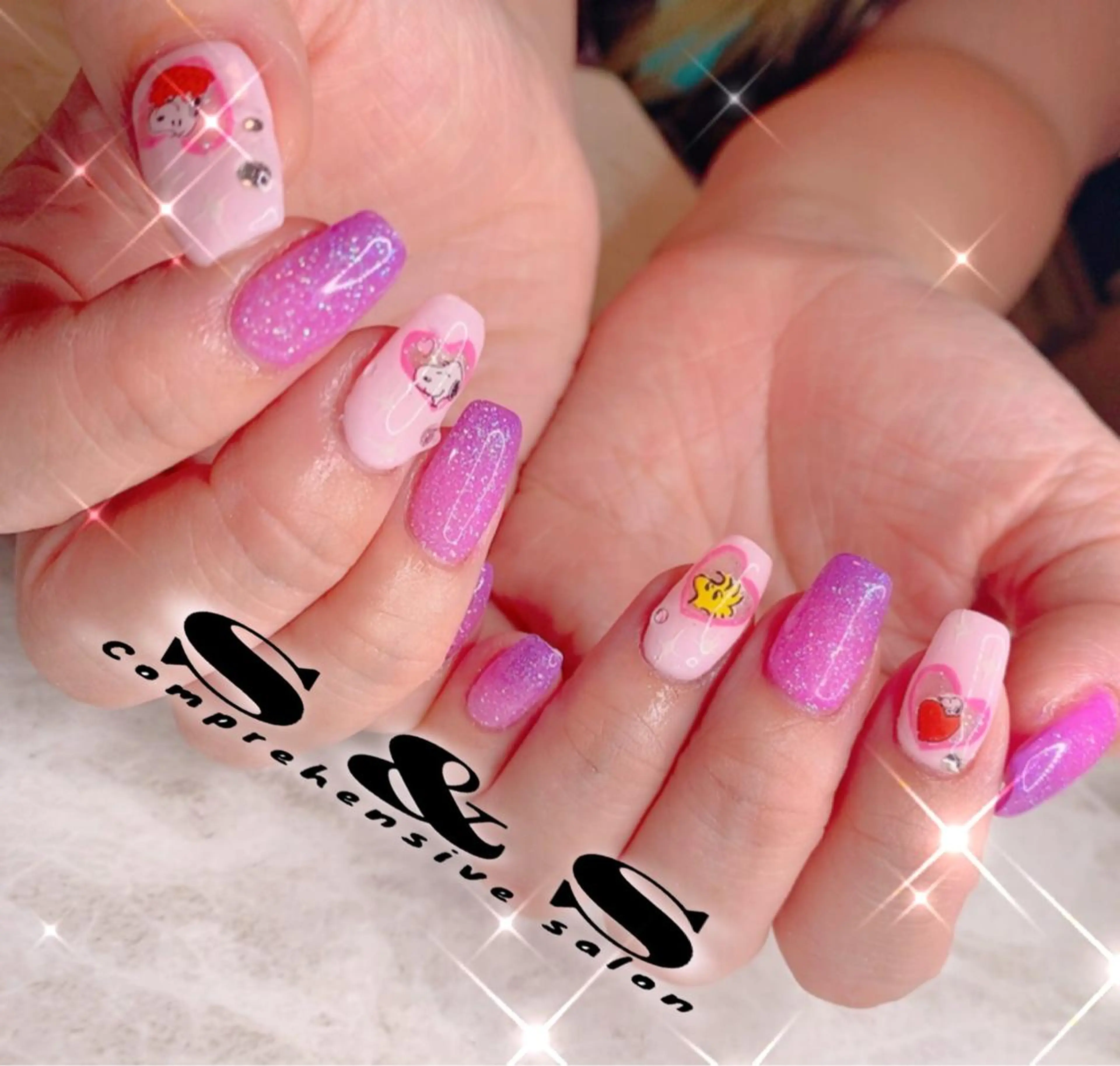 ネイル アートネイル 長さ出し メンズネイル 持ち込み スカルプネイル S&S 村田小百合のネイルデザイン