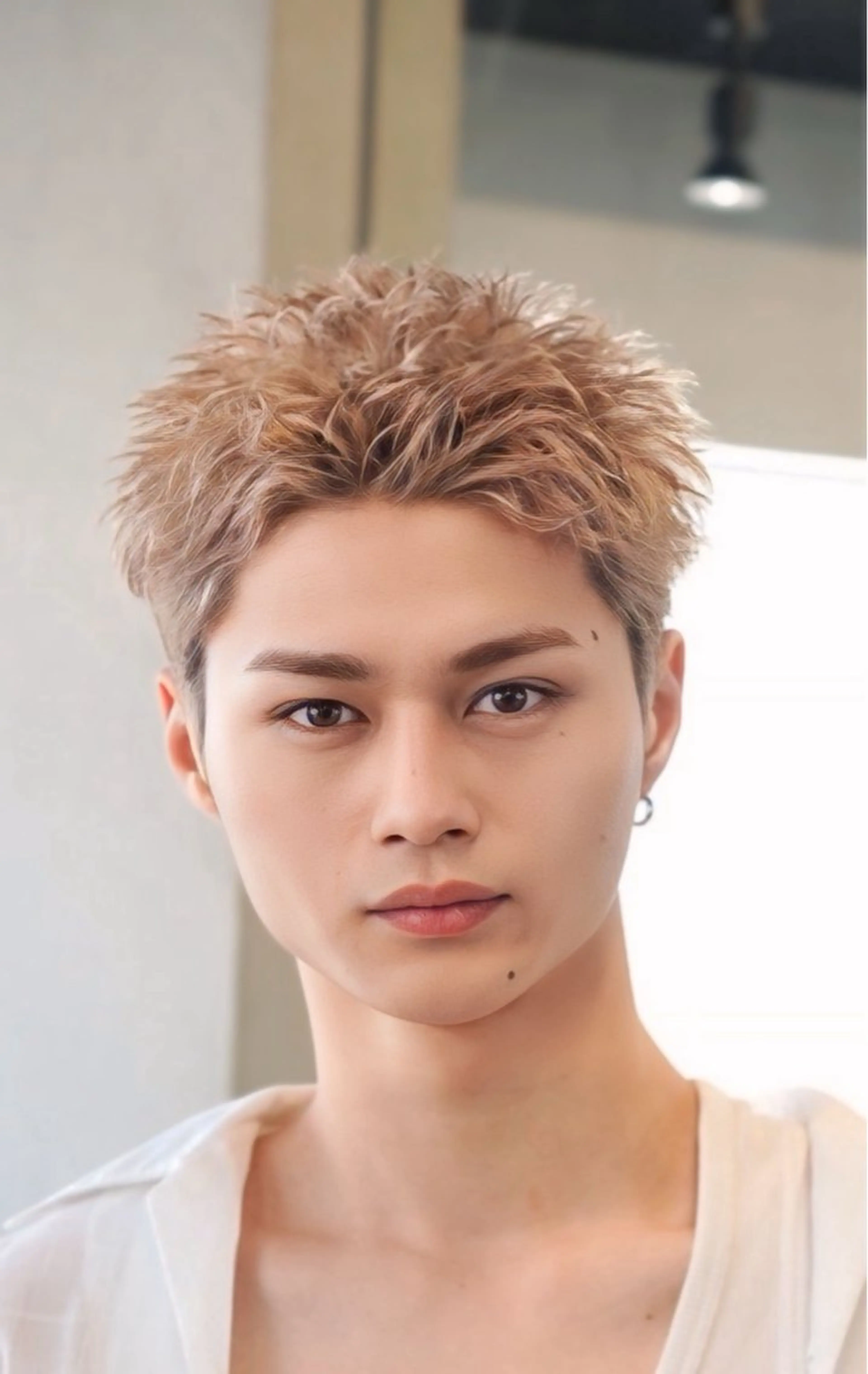 【メンズ限定🔥】当店スタイリストカット+スパイキーパーマ+3step treatment✨の写真