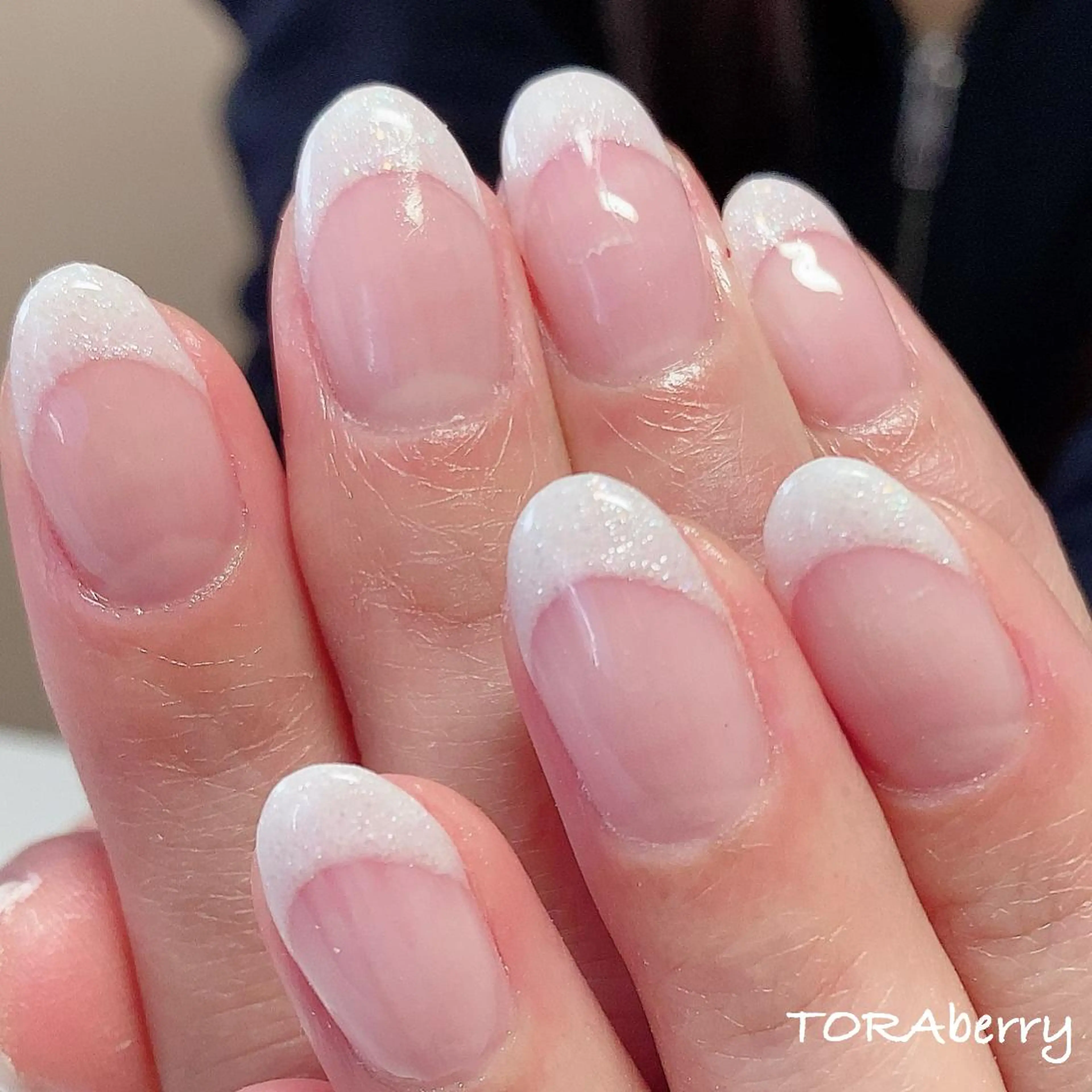 ネイル フレンチネイル ハンドネイル ネイリスト なつみのネイルデザイン