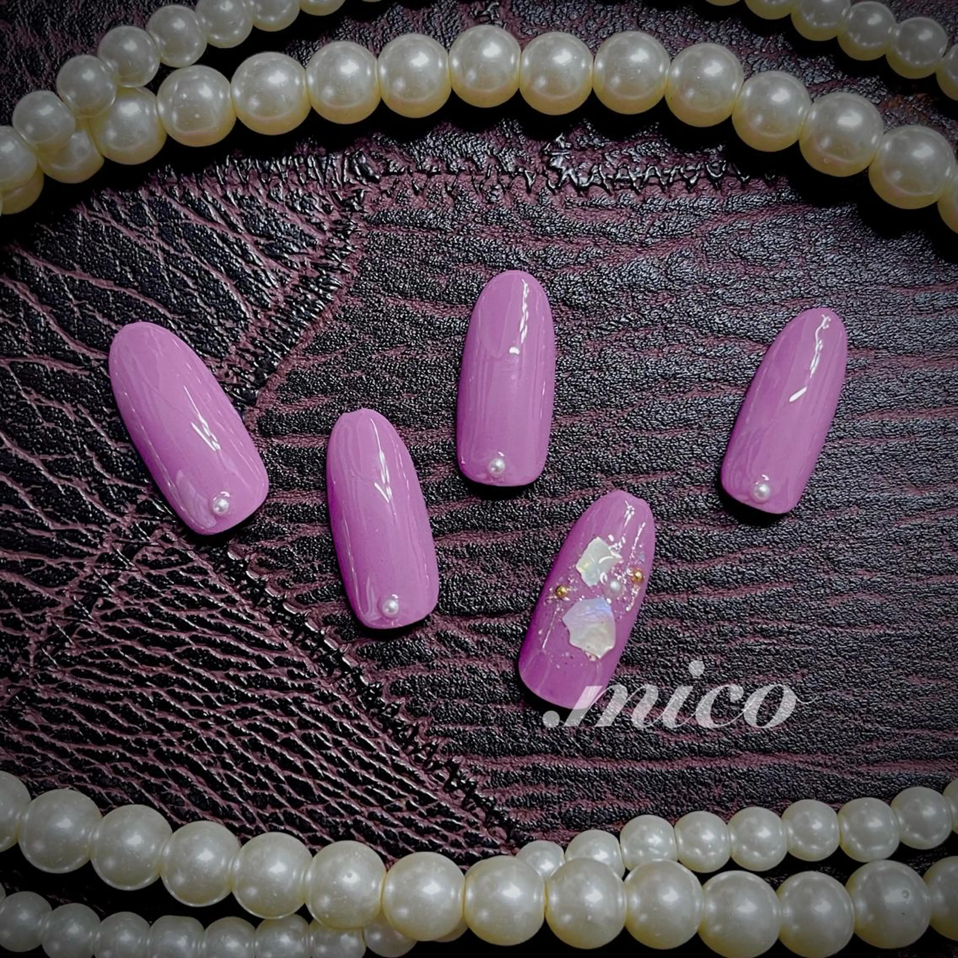 ネイル ジェルネイル オフィスネイル パラジェル 冬ネイル 爪の専門店 by.mico所属・爪の専門店 by.micoのネイルデザイン