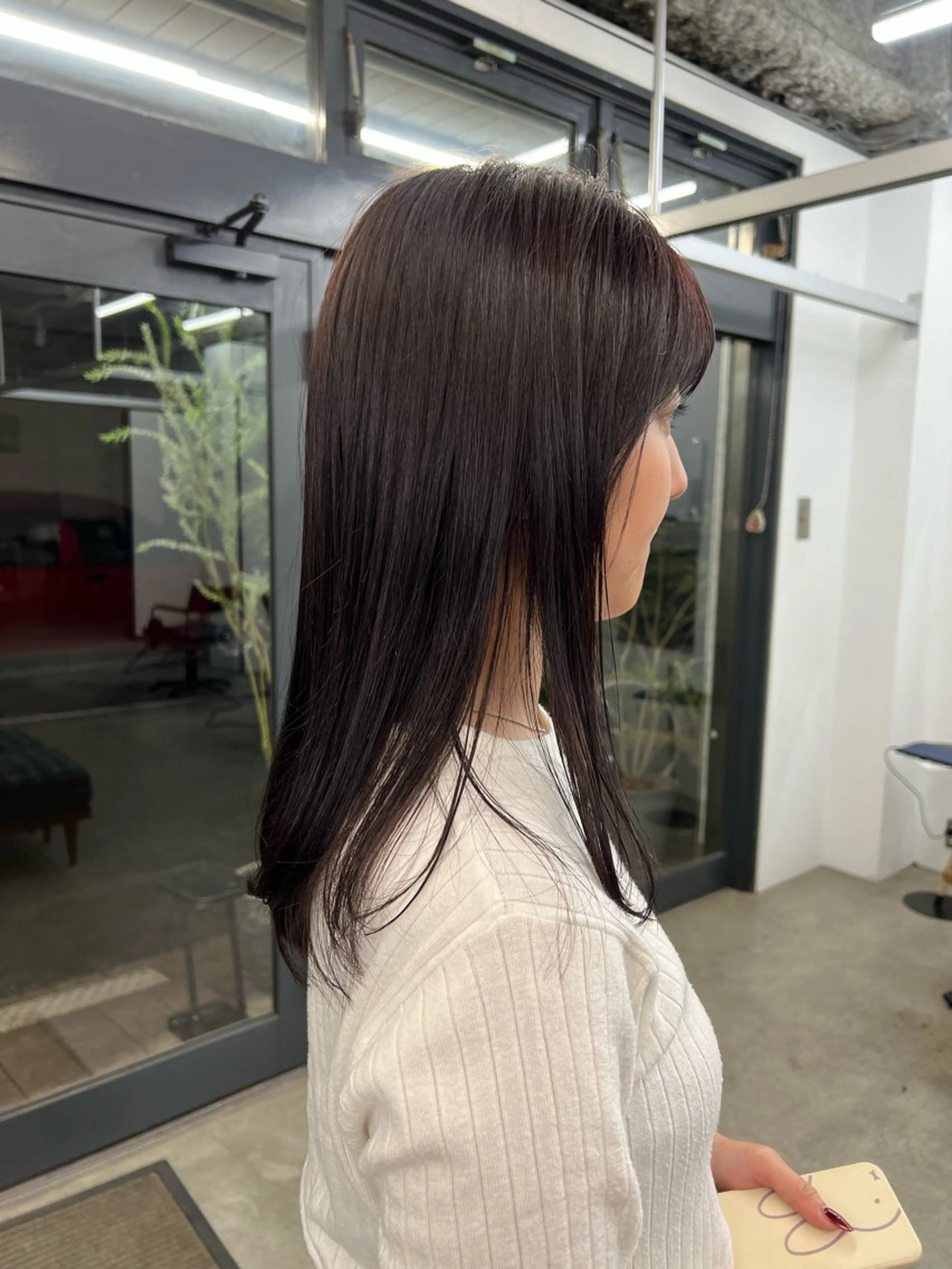 ロング カラー パーマ×透明感カラー MIOのヘアスタイル