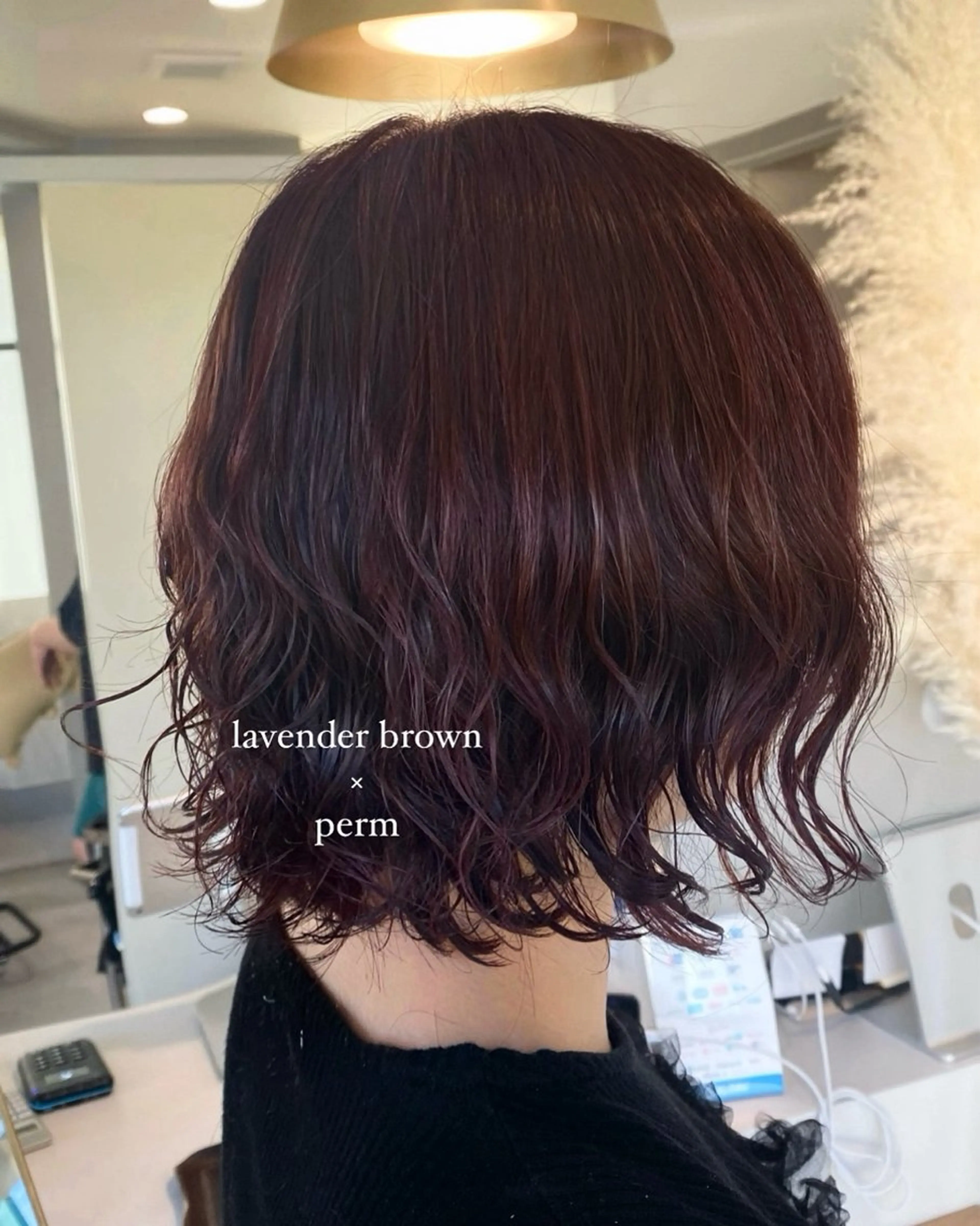 ショート カラー パーマ aimee 北垣 愛夏のヘアスタイル