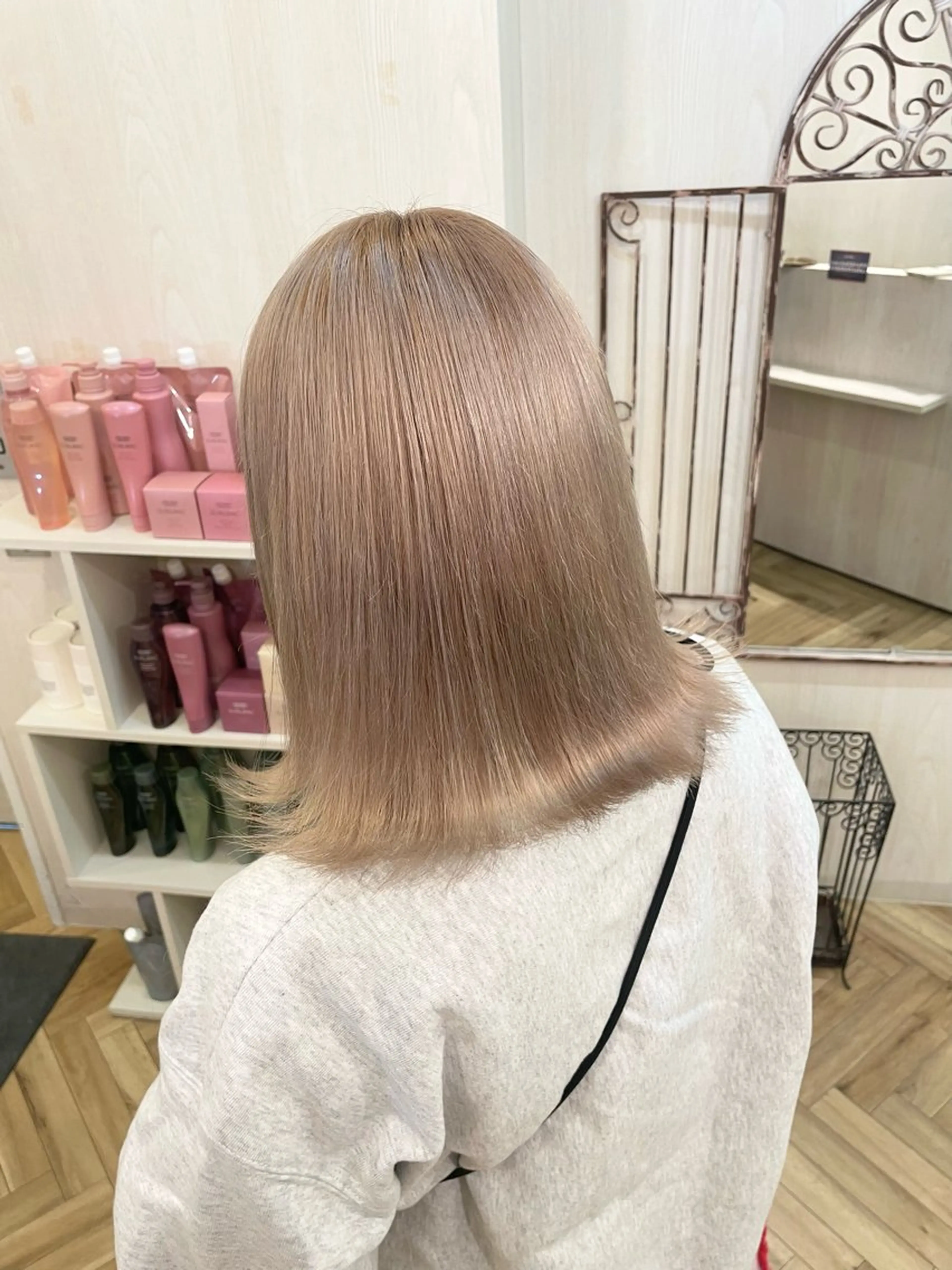 ミディアム カラー ヘアアレンジ カット ヘアカラー トリートメント ダブルカラー/ レイヤー🍒齋藤 澪のヘアスタイル