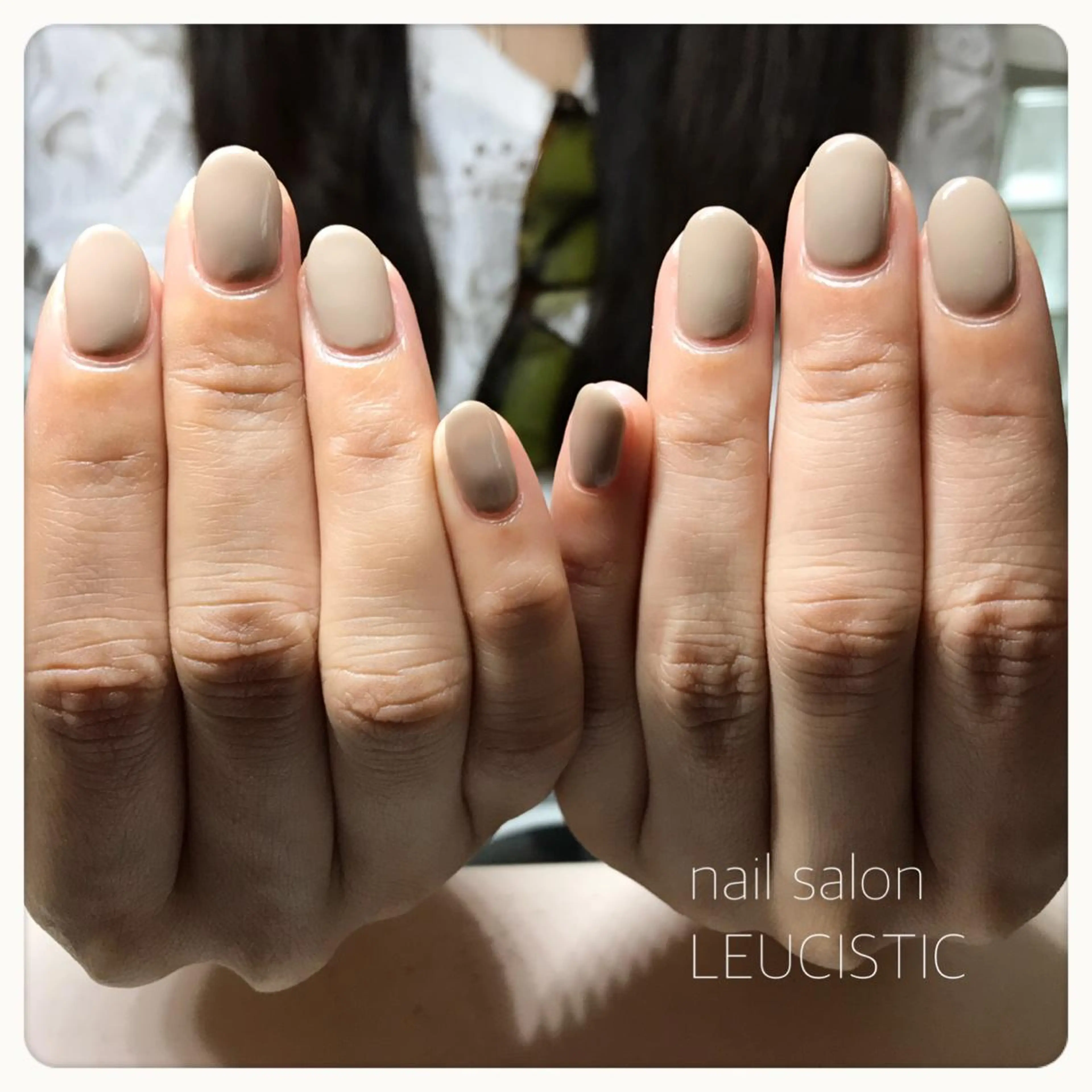 ネイル オフィスネイル ワンカラーネイル 美時雨・bishigure所属・美時雨 bishigureのエステ・リラクイメージ