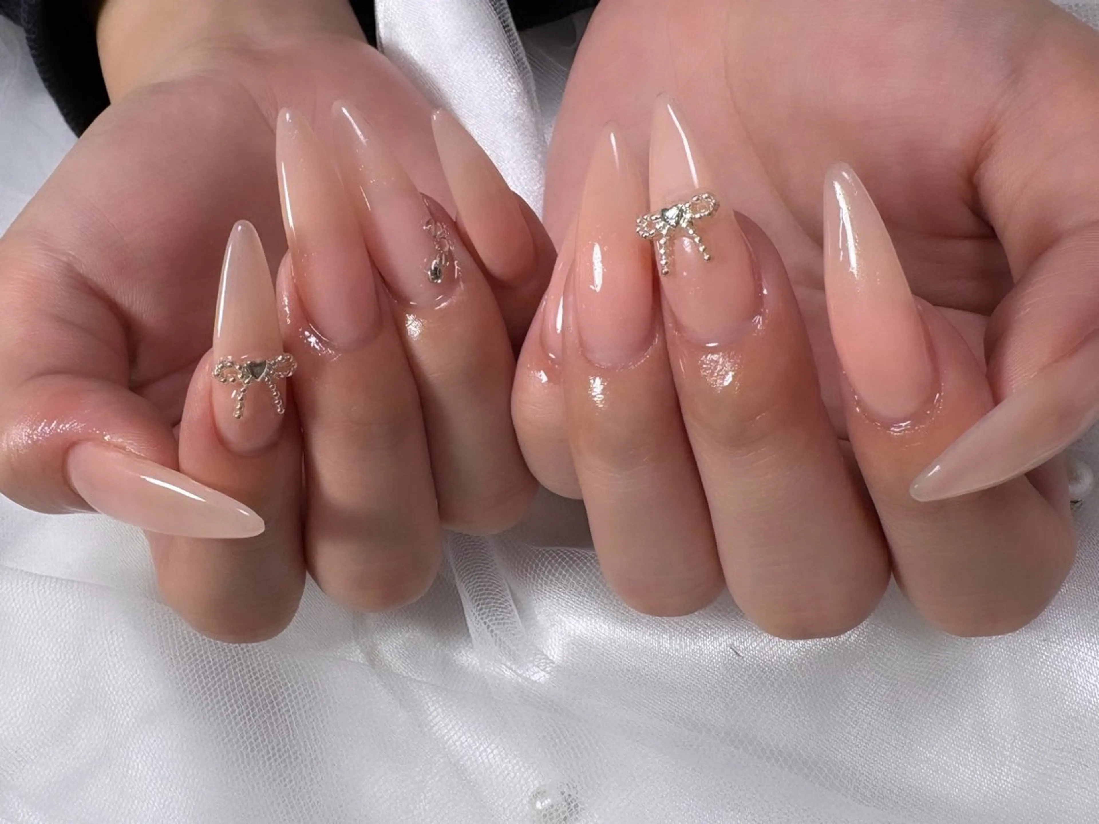 ネイル ジェルネイル ロングネイル ハンドネイル salon de Belleのネイルデザイン