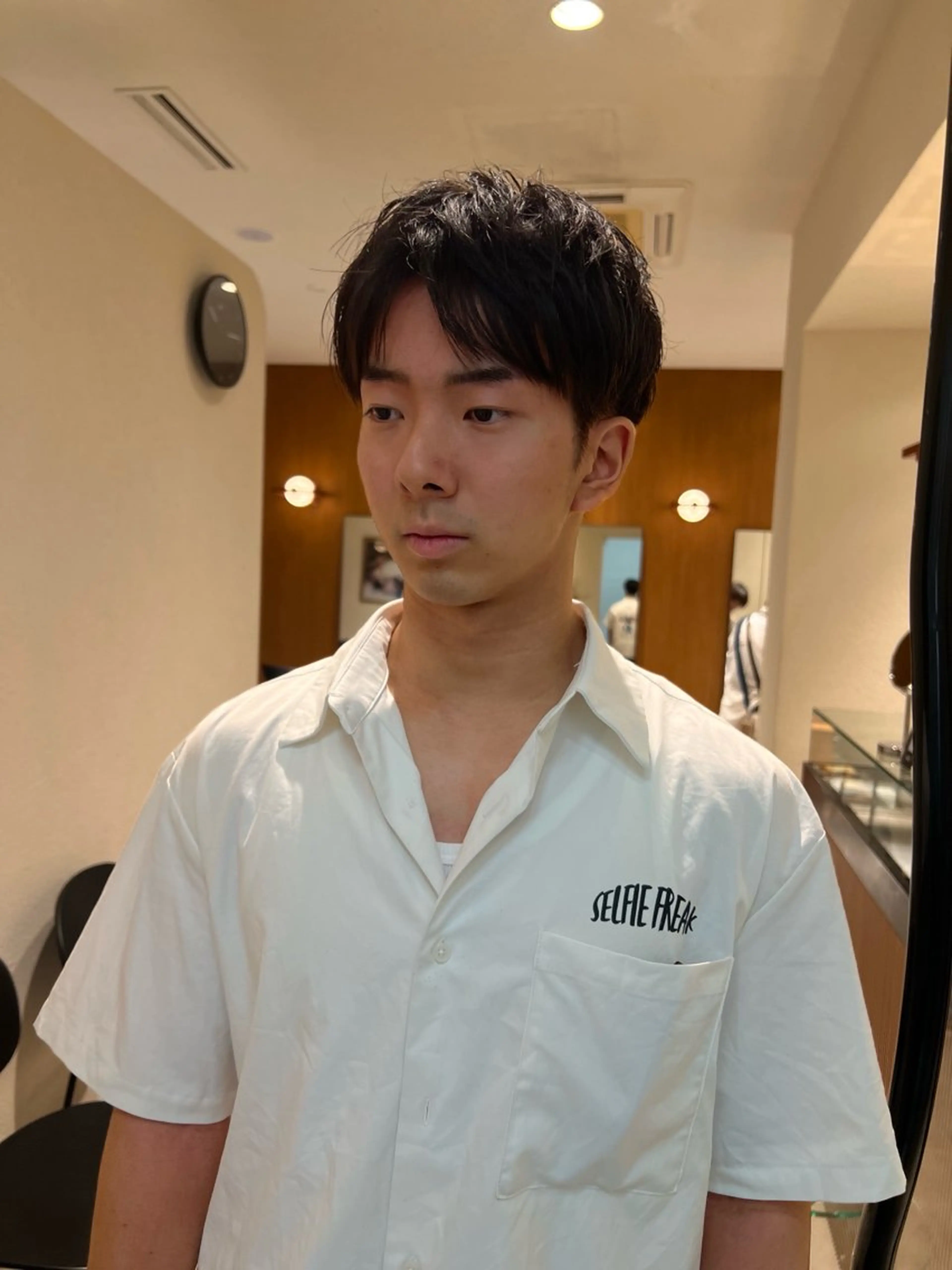 メンズ yiye   神宮前所属・manami /暖色 /カットモデル募集のヘアスタイル