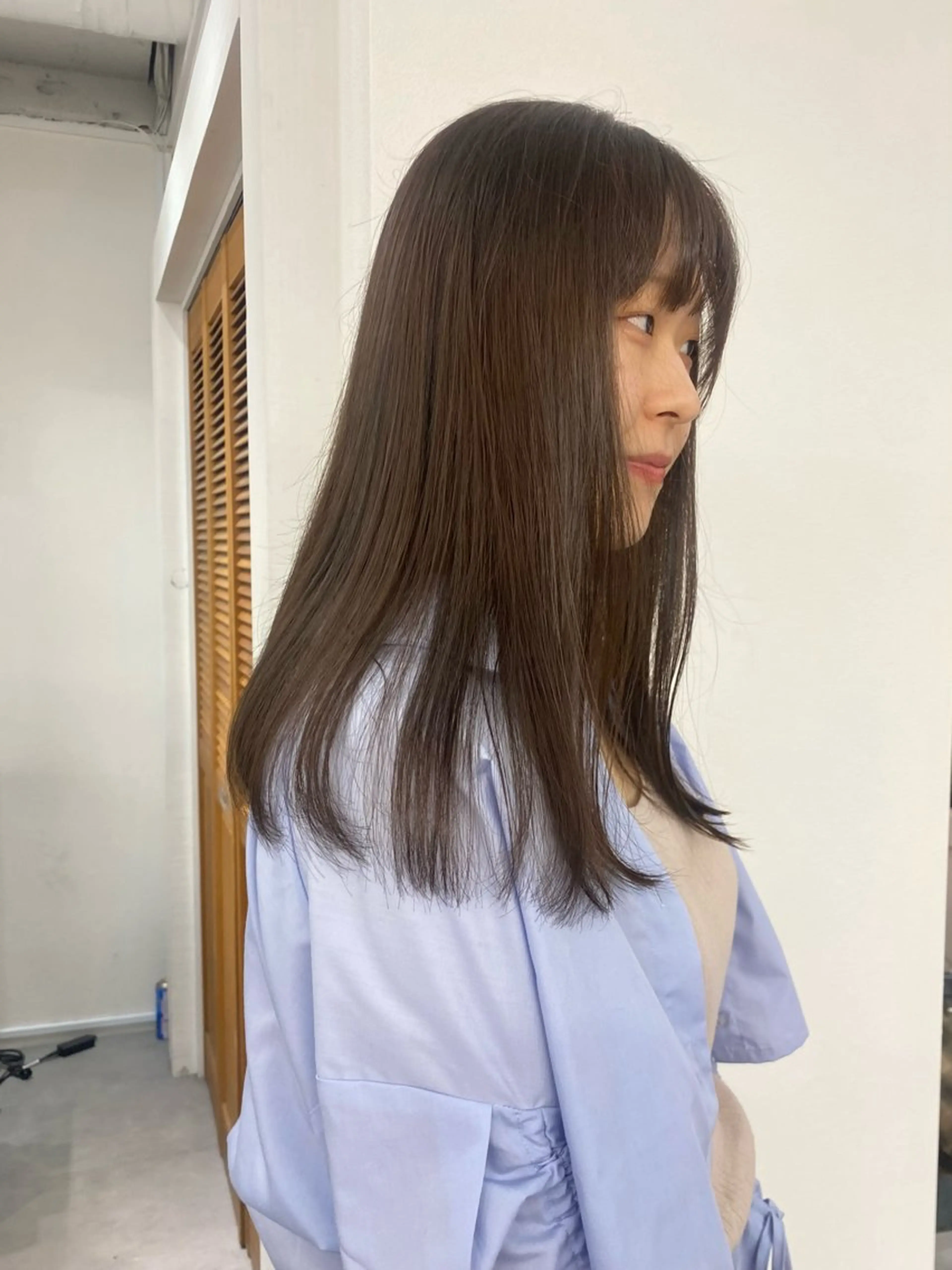 ロング カラー レイヤーボブ/ 艶カラー/サナ🌼のヘアスタイル