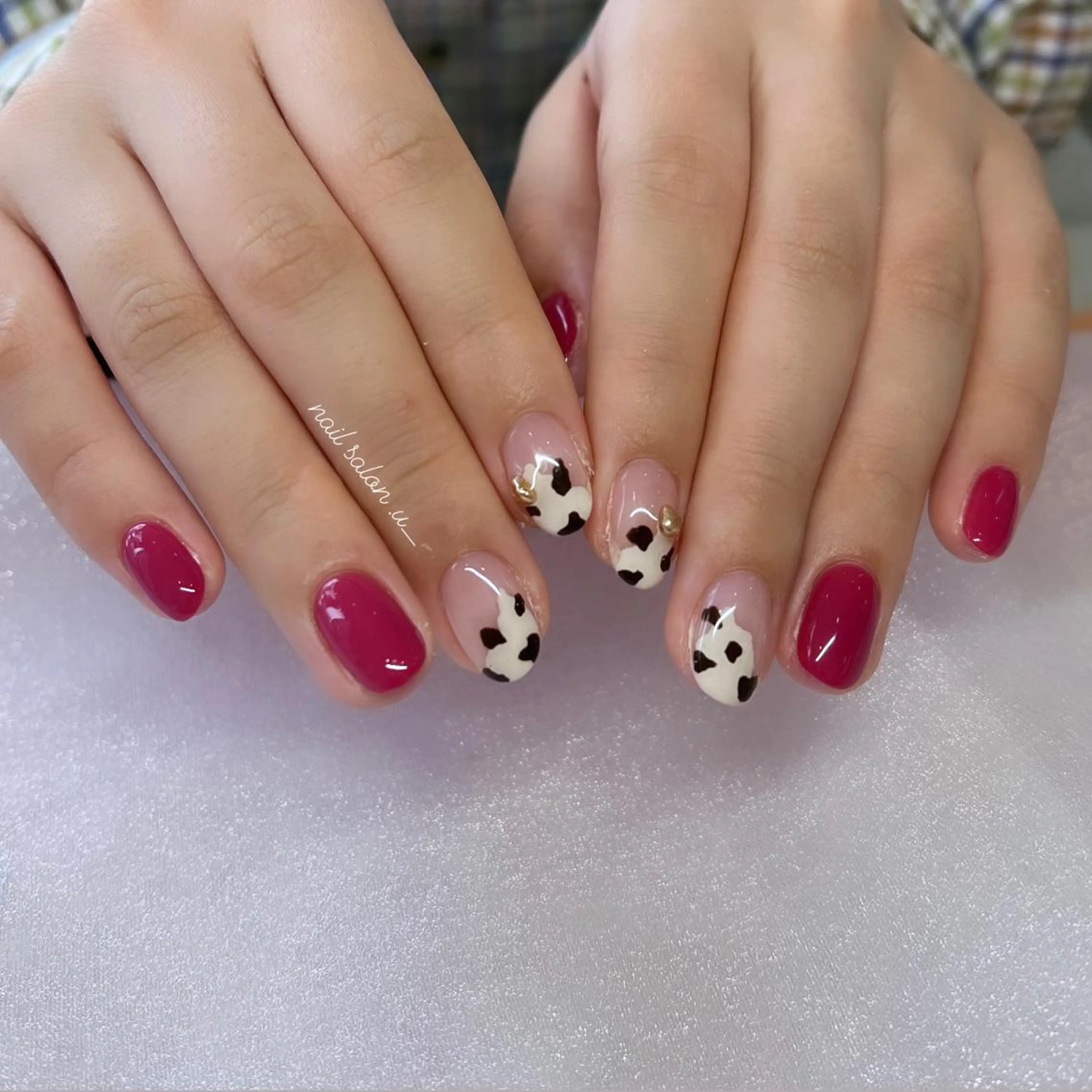 ネイル シンプルネイル Nail Salon .U所属・Sota Nahoのネイルデザイン