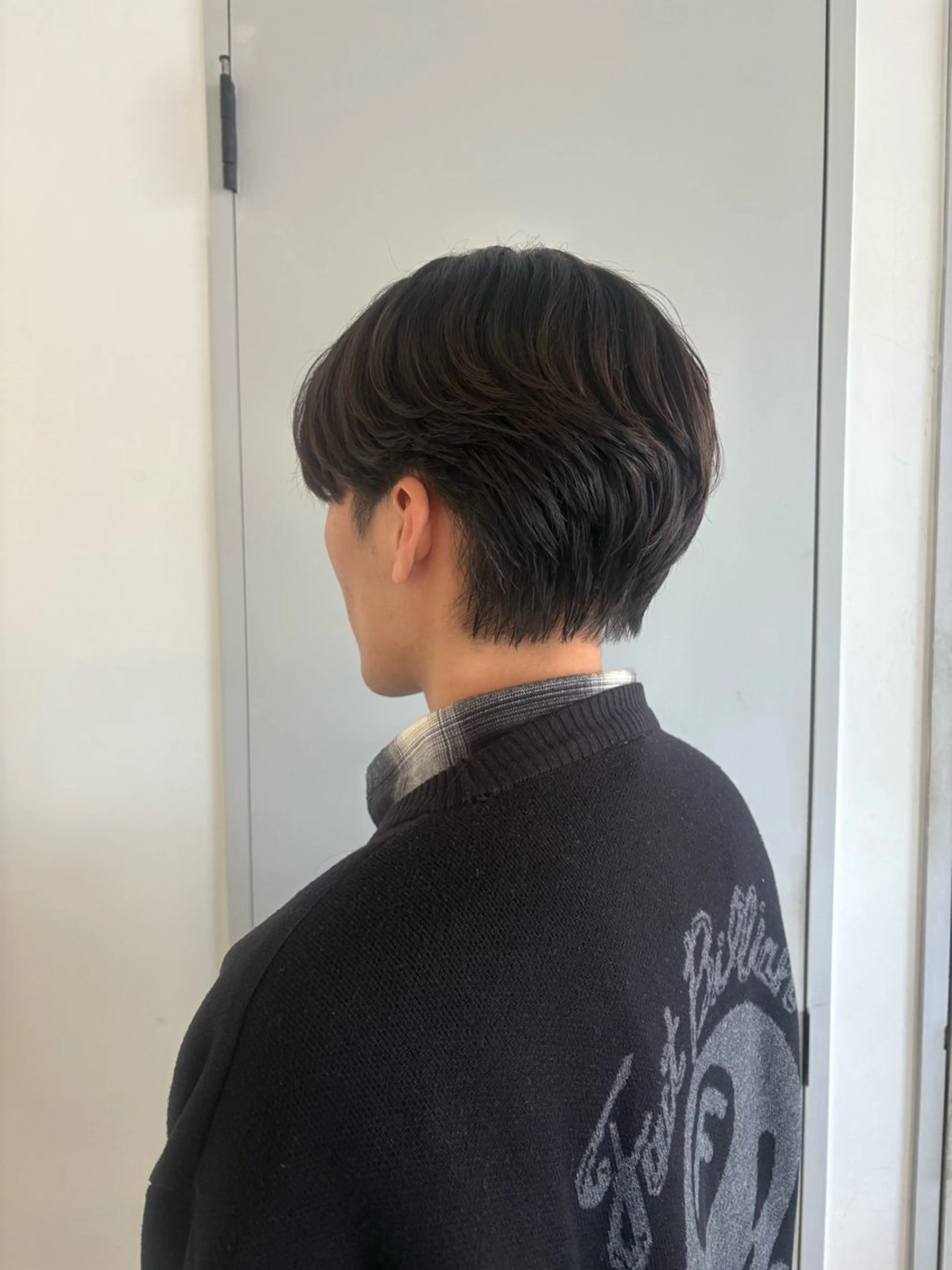 メンズ センターパート メンズ韓国風 🎀FERlA池田店 永谷日和🎀のヘアスタイル