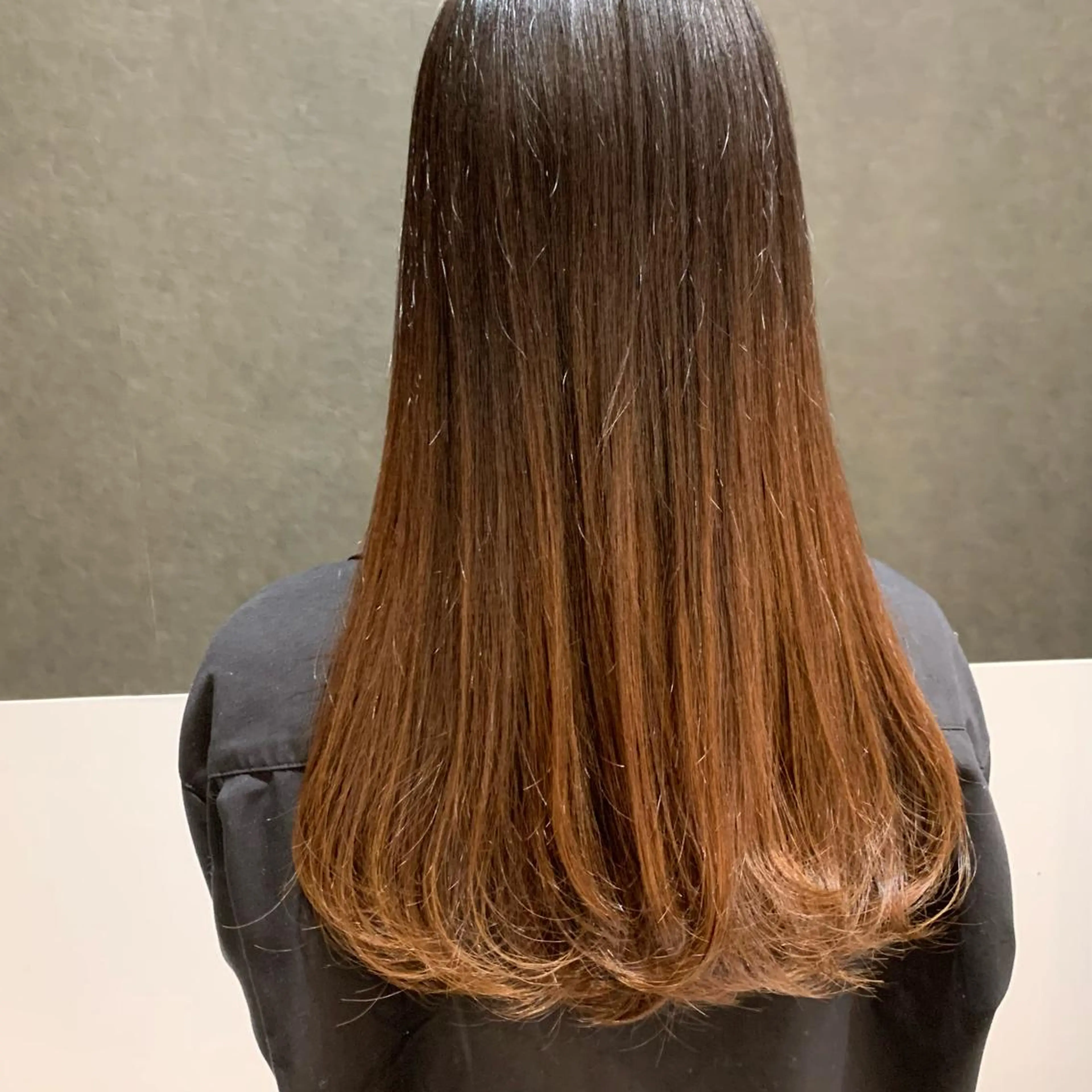 ロング 縮毛矯正/髪質改善/ 石橋代智のヘアスタイル