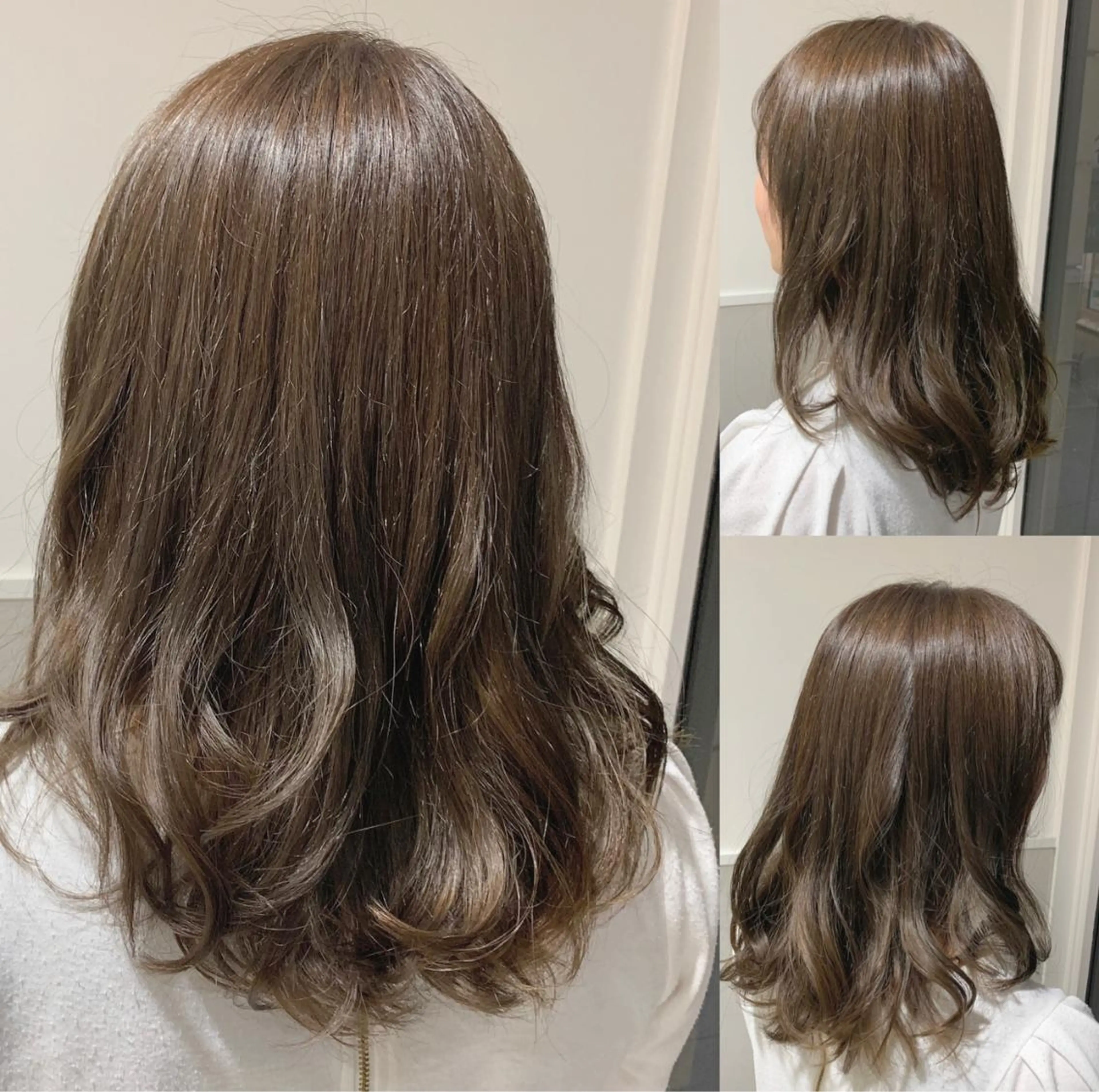 セミロング カラー 髪質改善period.所属・いしかわまい🎀 髪質改善特価サロンのヘアスタイル