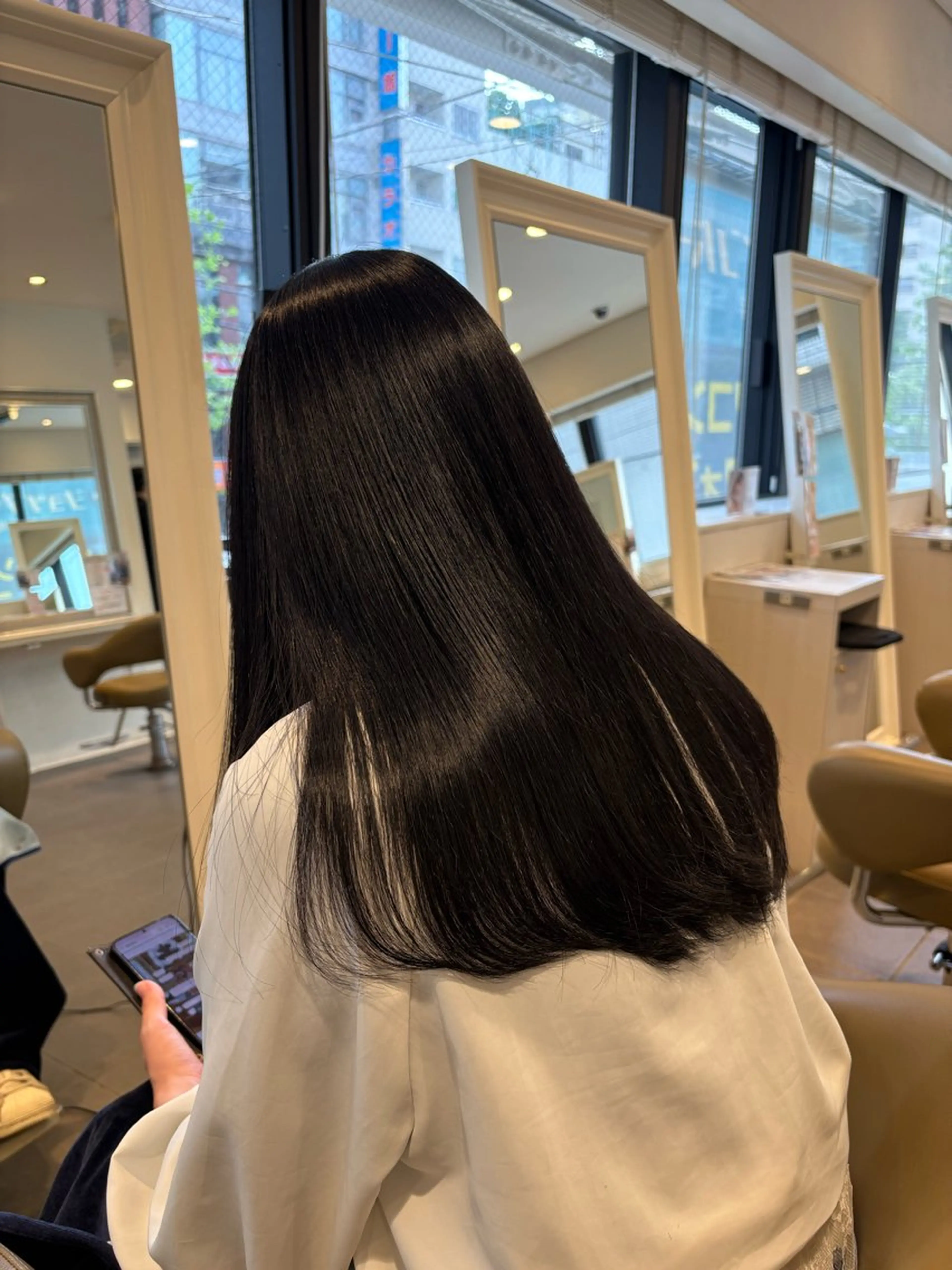 🧁✨カット+顔型診断+艶カラー ✨️🧁の写真