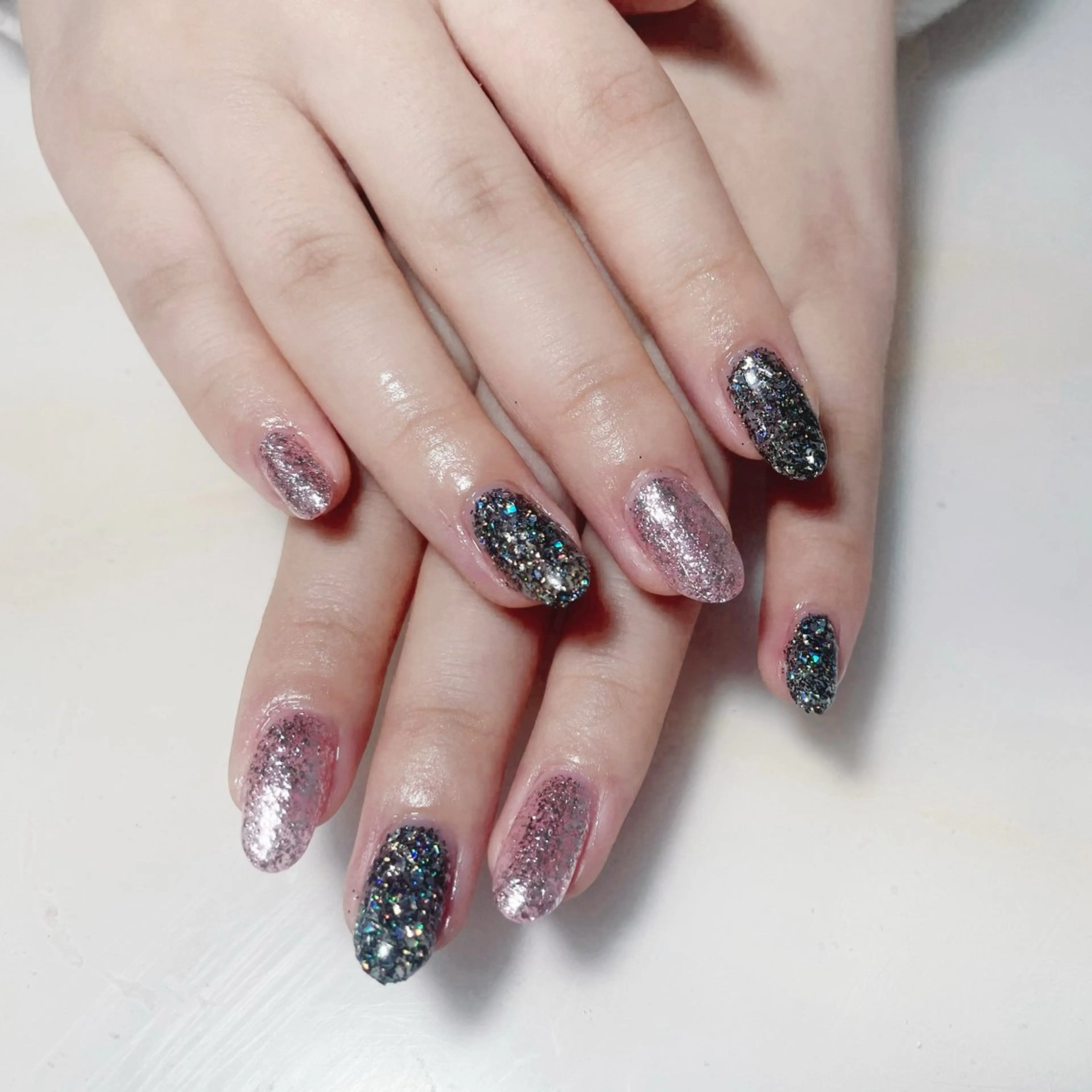 ネイル アートネイル フレンチネイル ジェルネイル グラデーション 韓国ネイル 久保田 マリコのネイルデザイン