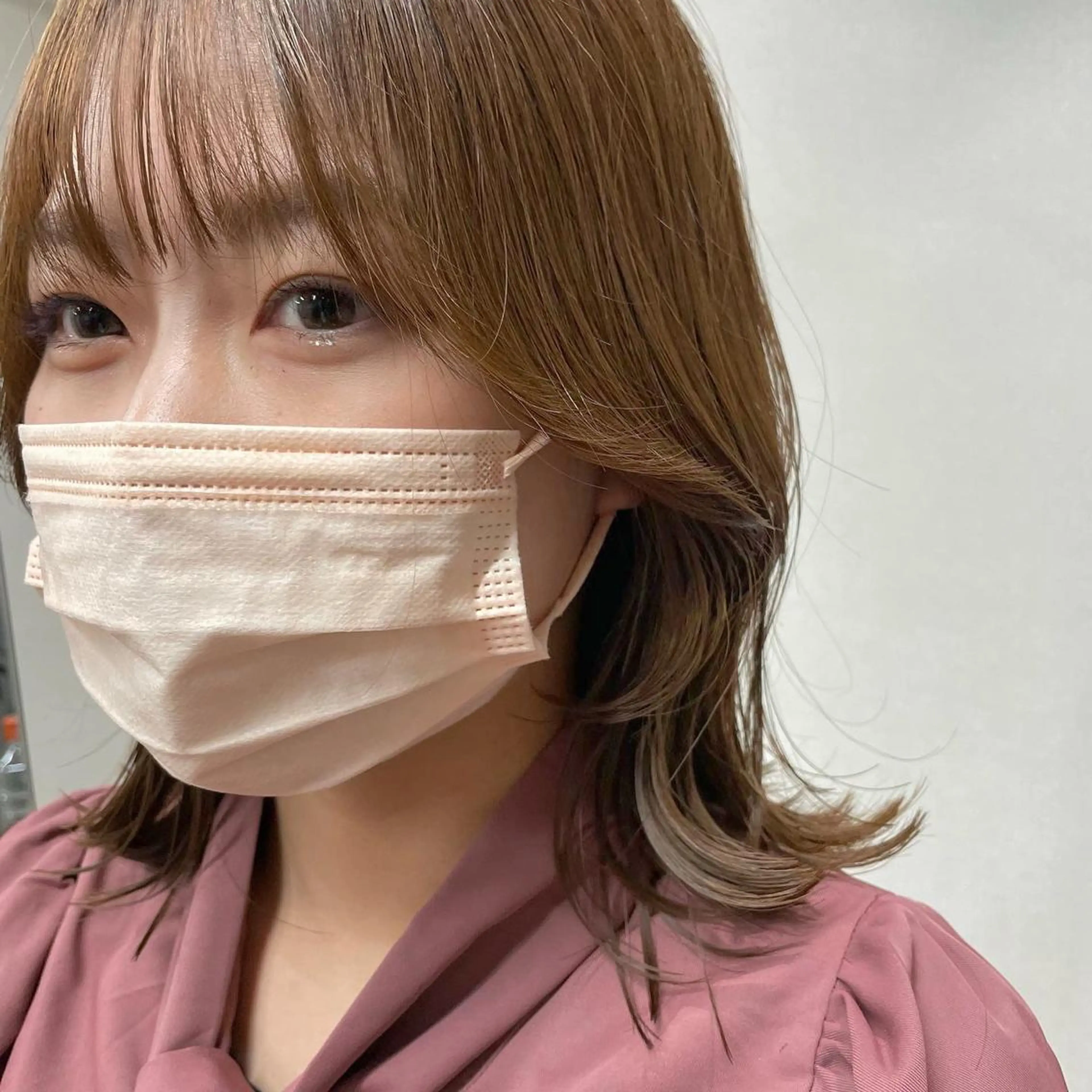 ロング カラー カット Qin shaire salon 原宿店所属・レイヤーカット 韓国ヘアayameのヘアスタイル