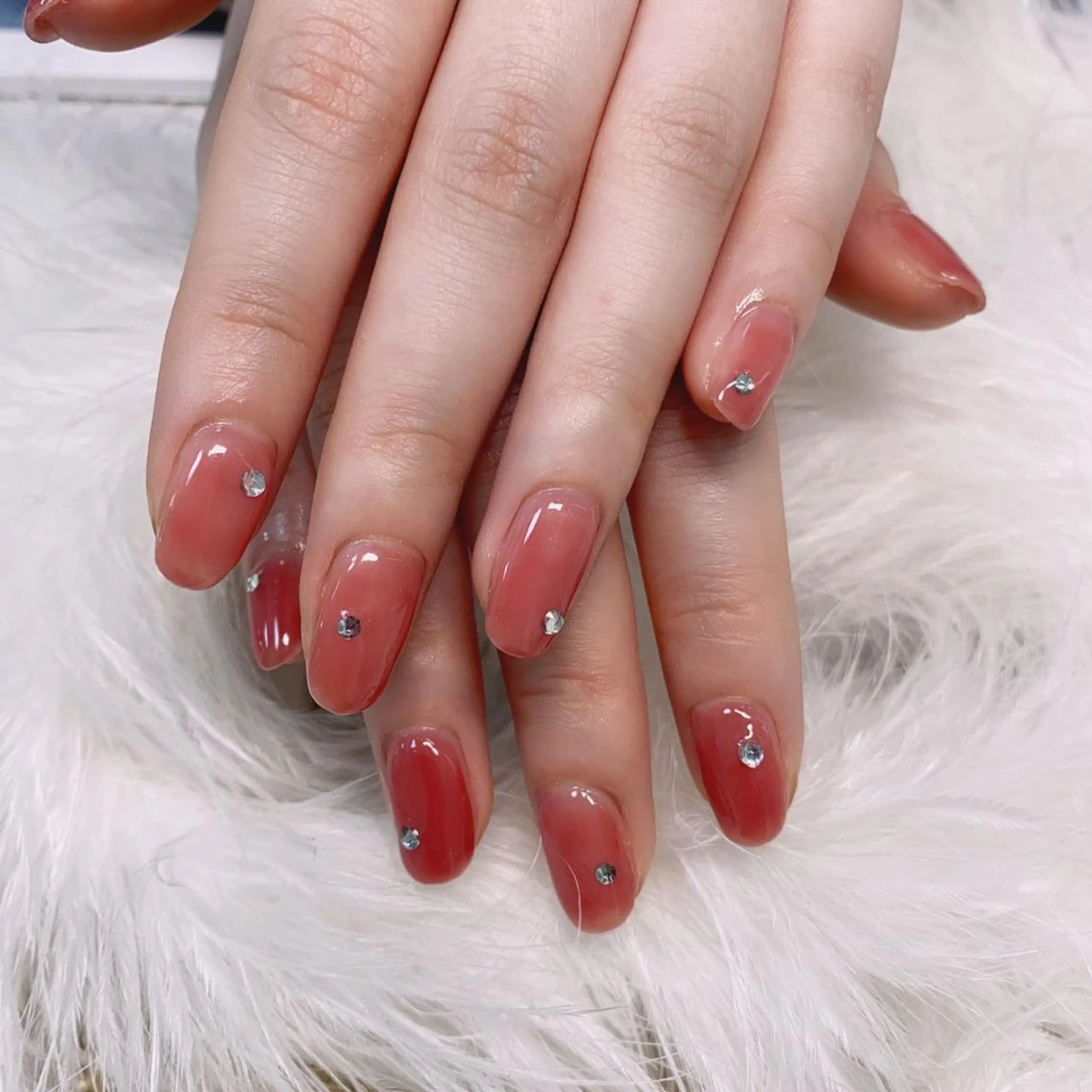 ワンカラー+ストーン10個までの写真