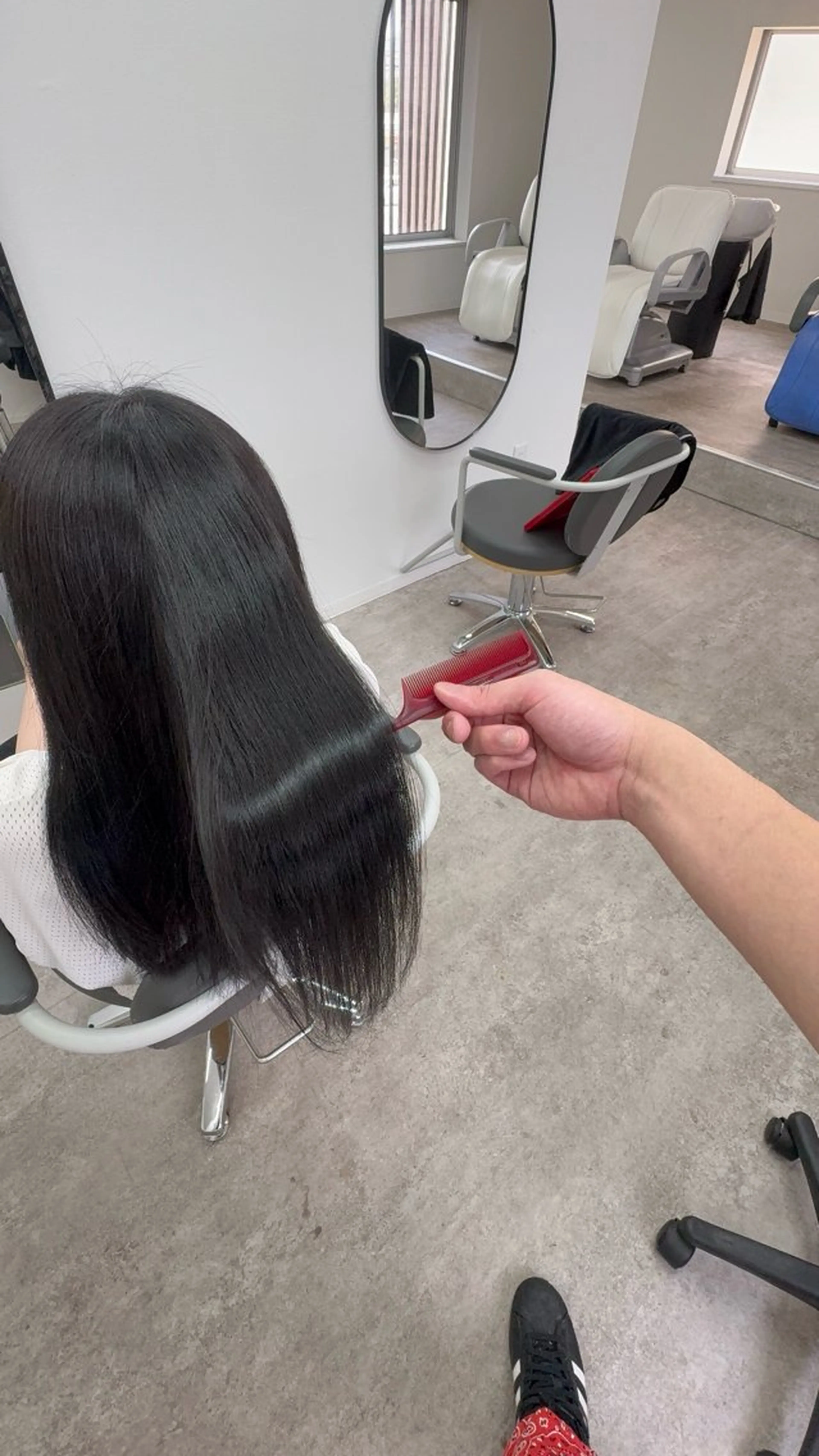 ロング 髪質改善 トリートメント gram yuyaのヘアスタイル