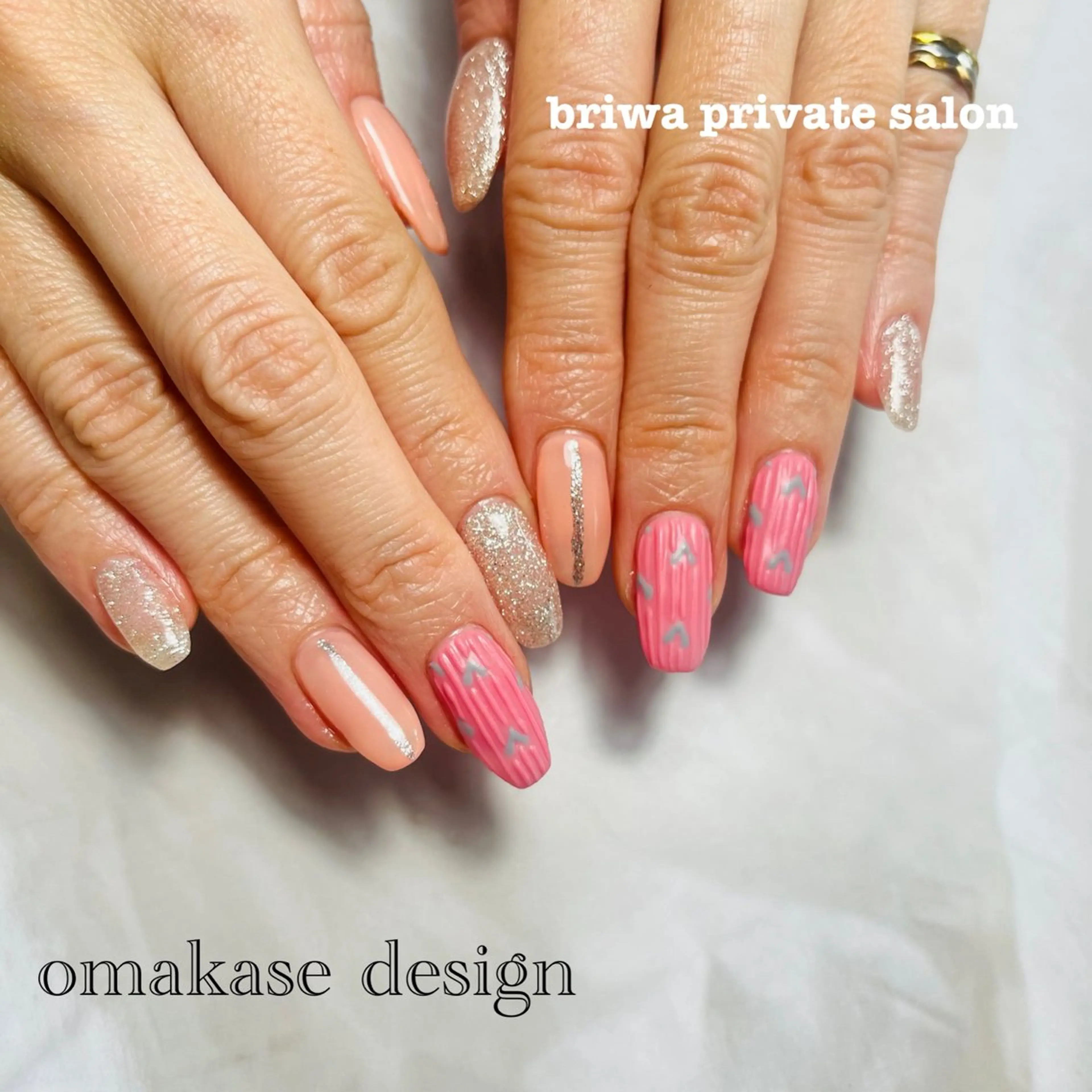 ネイル Briwa✨nail 💅enoi ❤︎のネイルデザイン