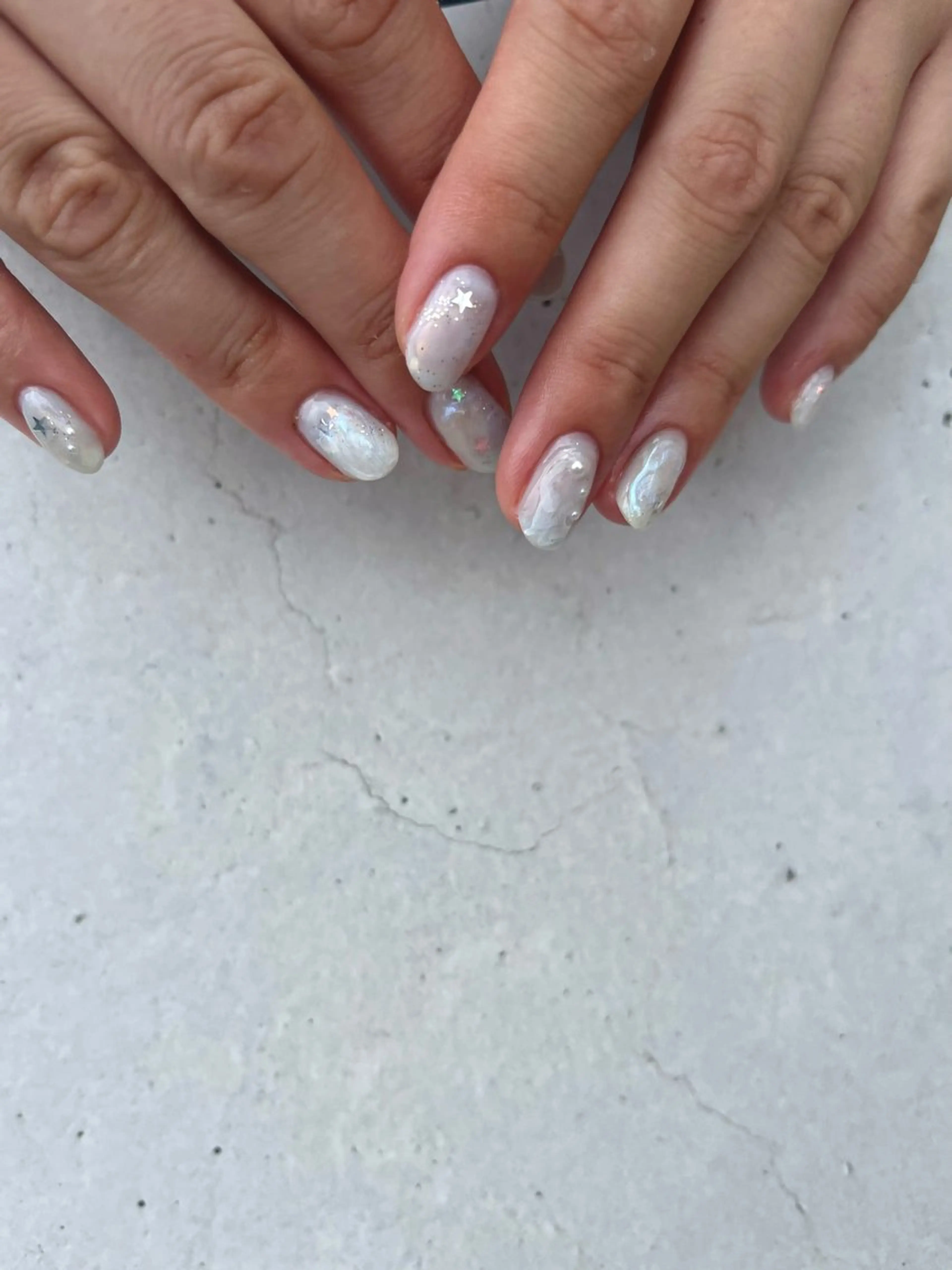 ネイル 谷田部 結衣のネイルデザイン