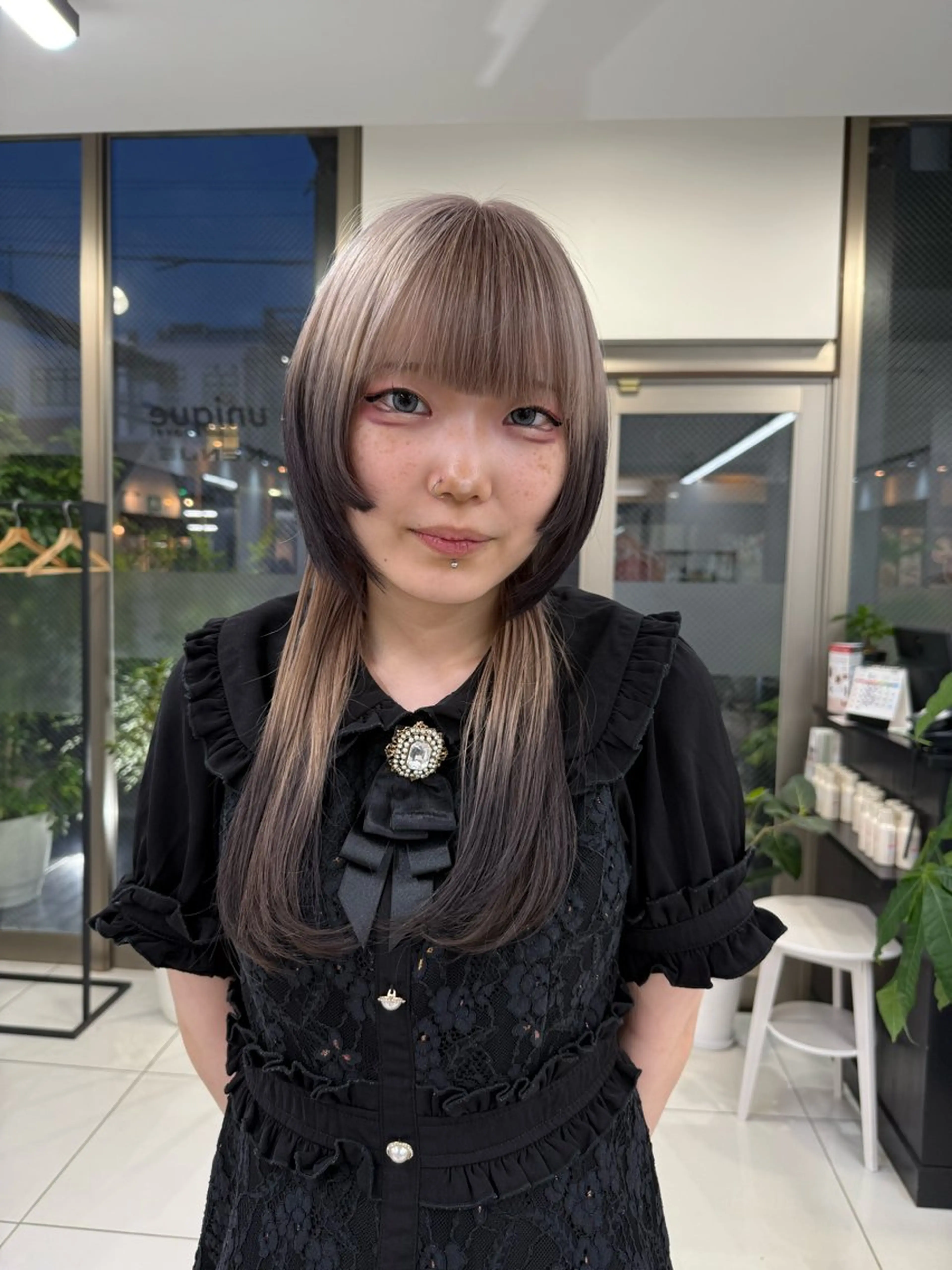 ロング カラー ヘアカラー トリートメント 🍀お悩み改善憧れの 美髪　小林風雅のヘアスタイル