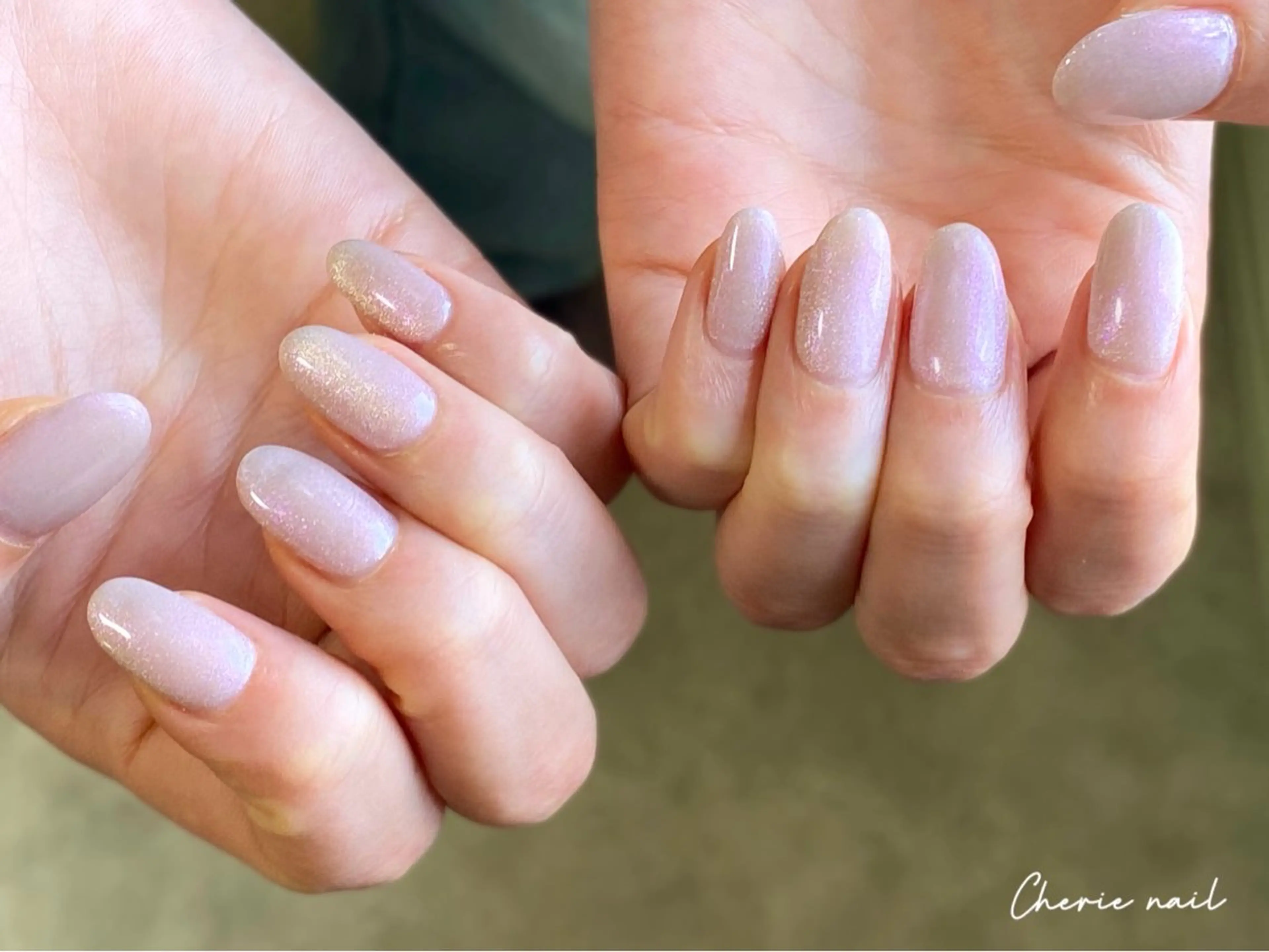 ネイル 入学式 ジェルネイル キラキラネイル マグネットネイル オフィスネイル Cherienail yunaのネイルデザイン