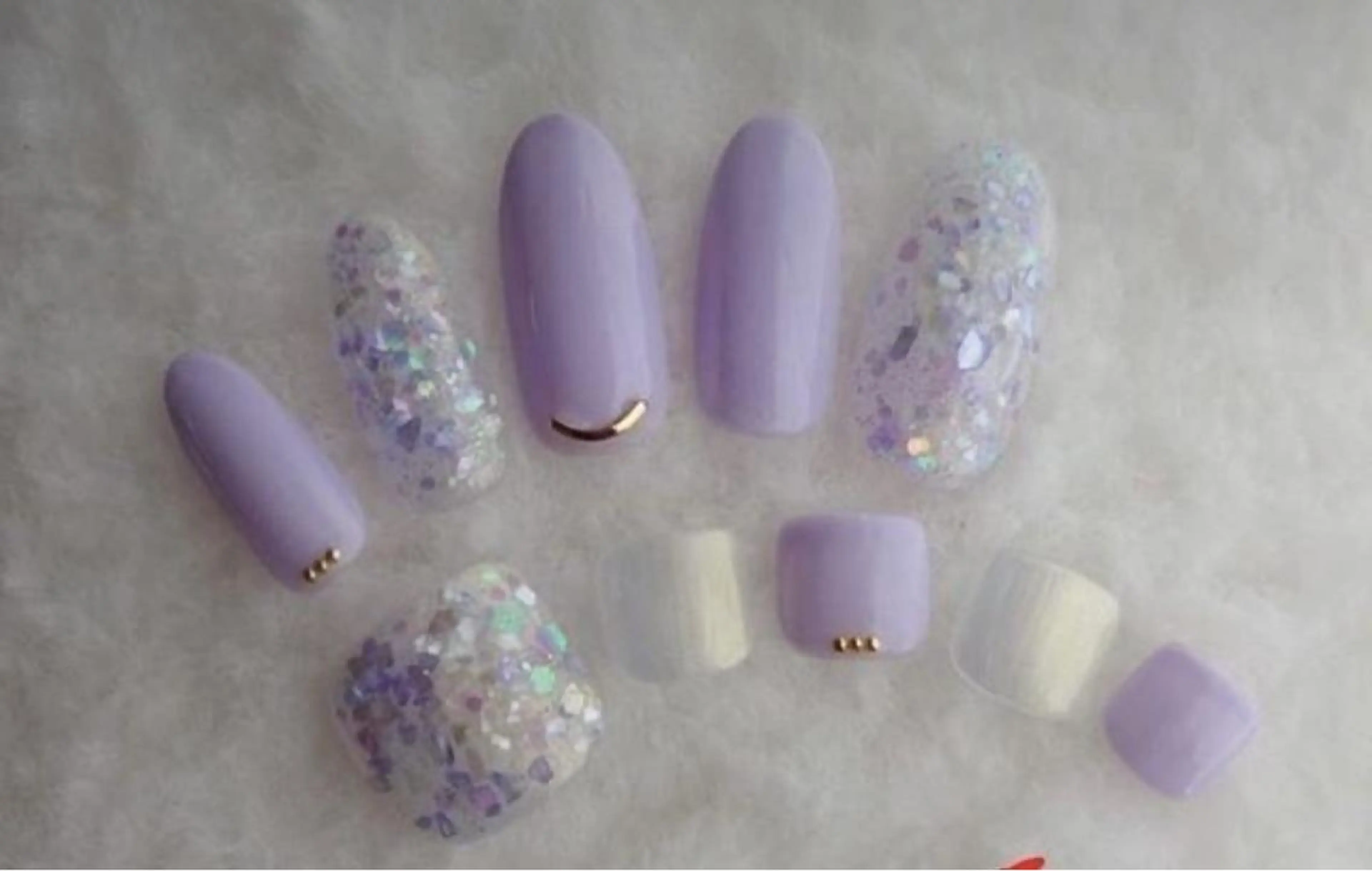 ネイル クリアネイル 長さ出し フレンチネイル グラデーション 持ち込み 大塚眉毛|ハンドケア |肌管理の眉毛・アイブロウイメージ