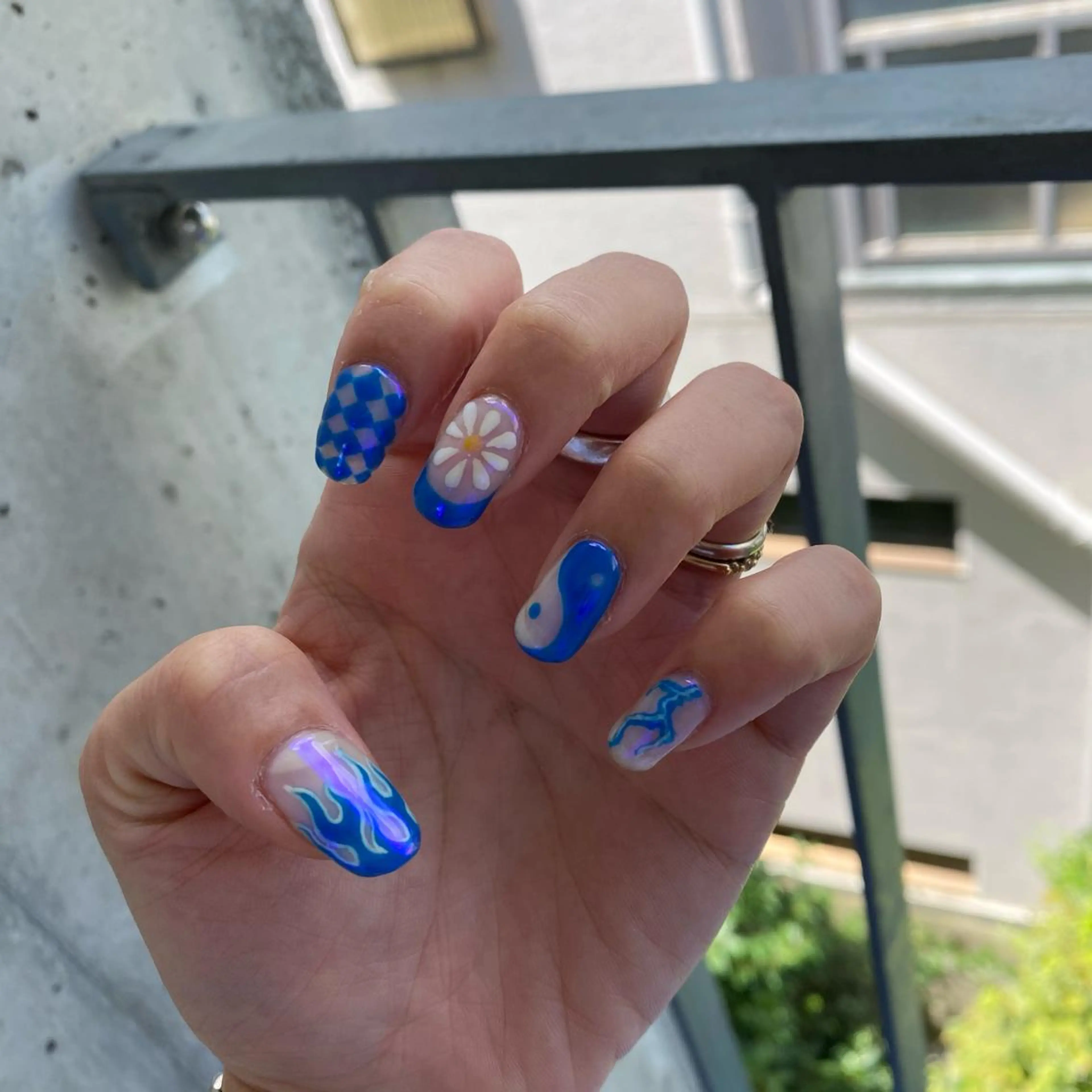ネイル 氷ネイル・うるうるネイル 韓国ネイル Nail by Licorneのネイルデザイン