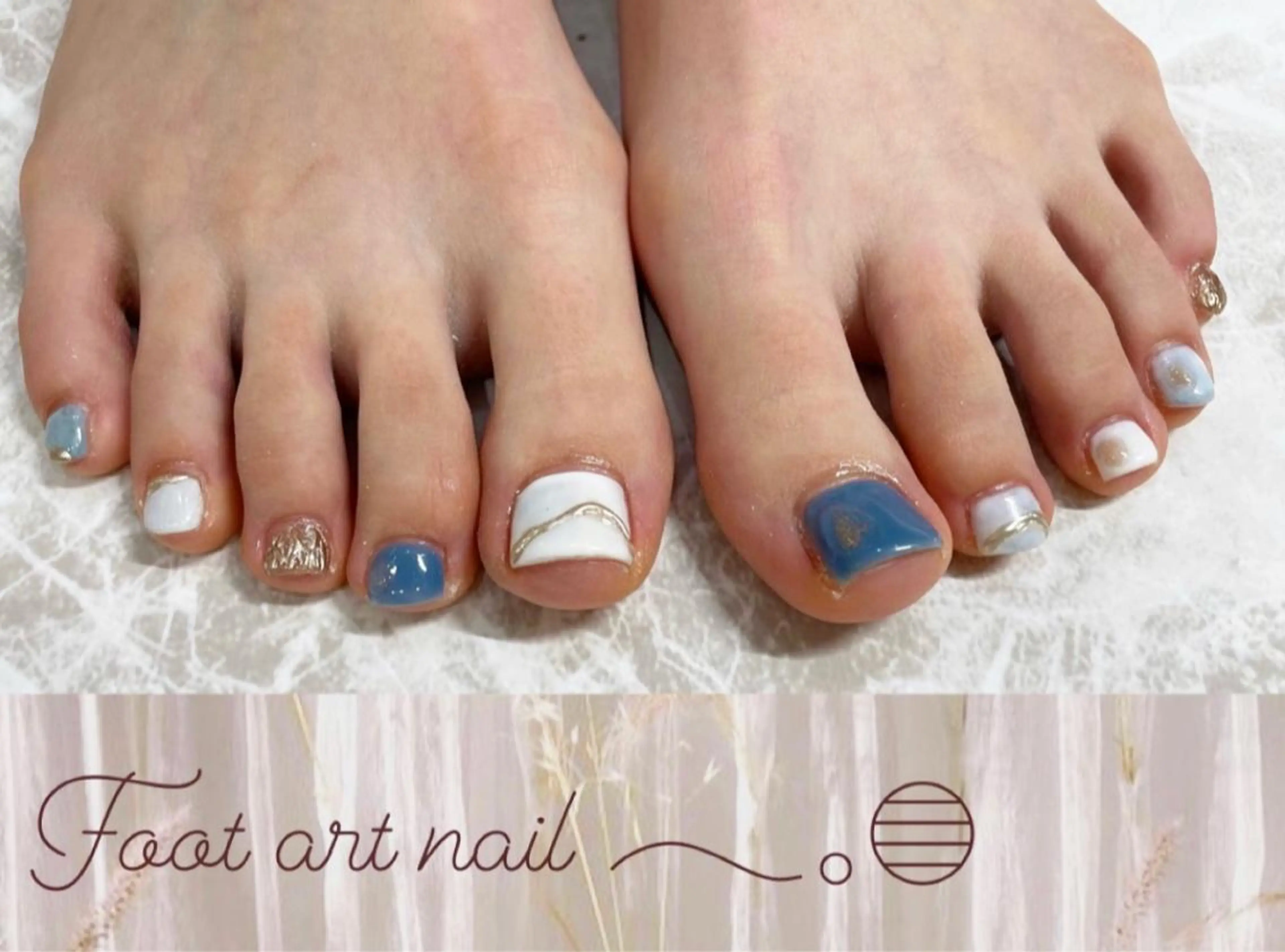 ネイル フットネイル Twinklenail所属・.ume. nailのネイルデザイン