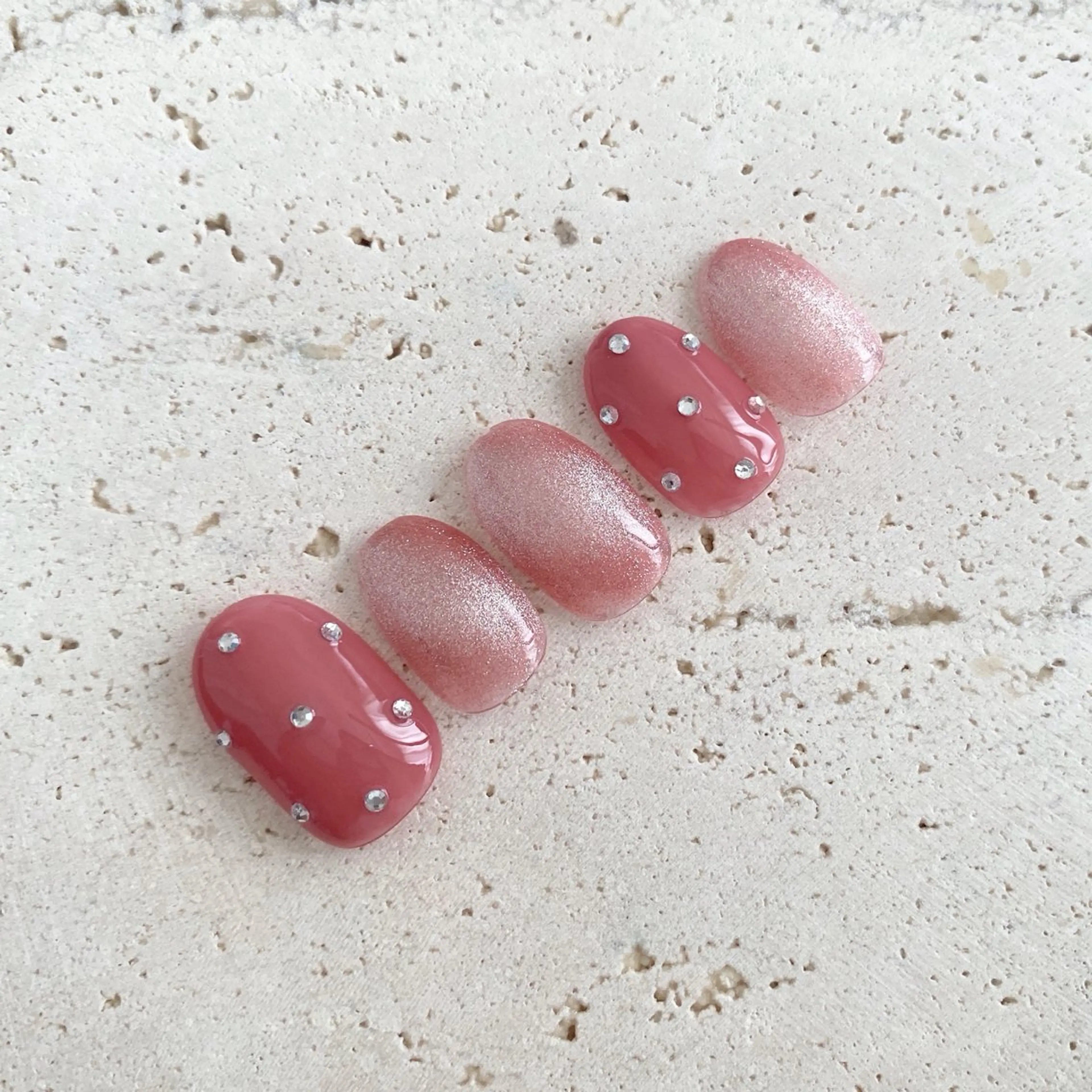 ネイル シンプルネイル ハンドネイル 愛川町 あんすりうむのネイルデザイン