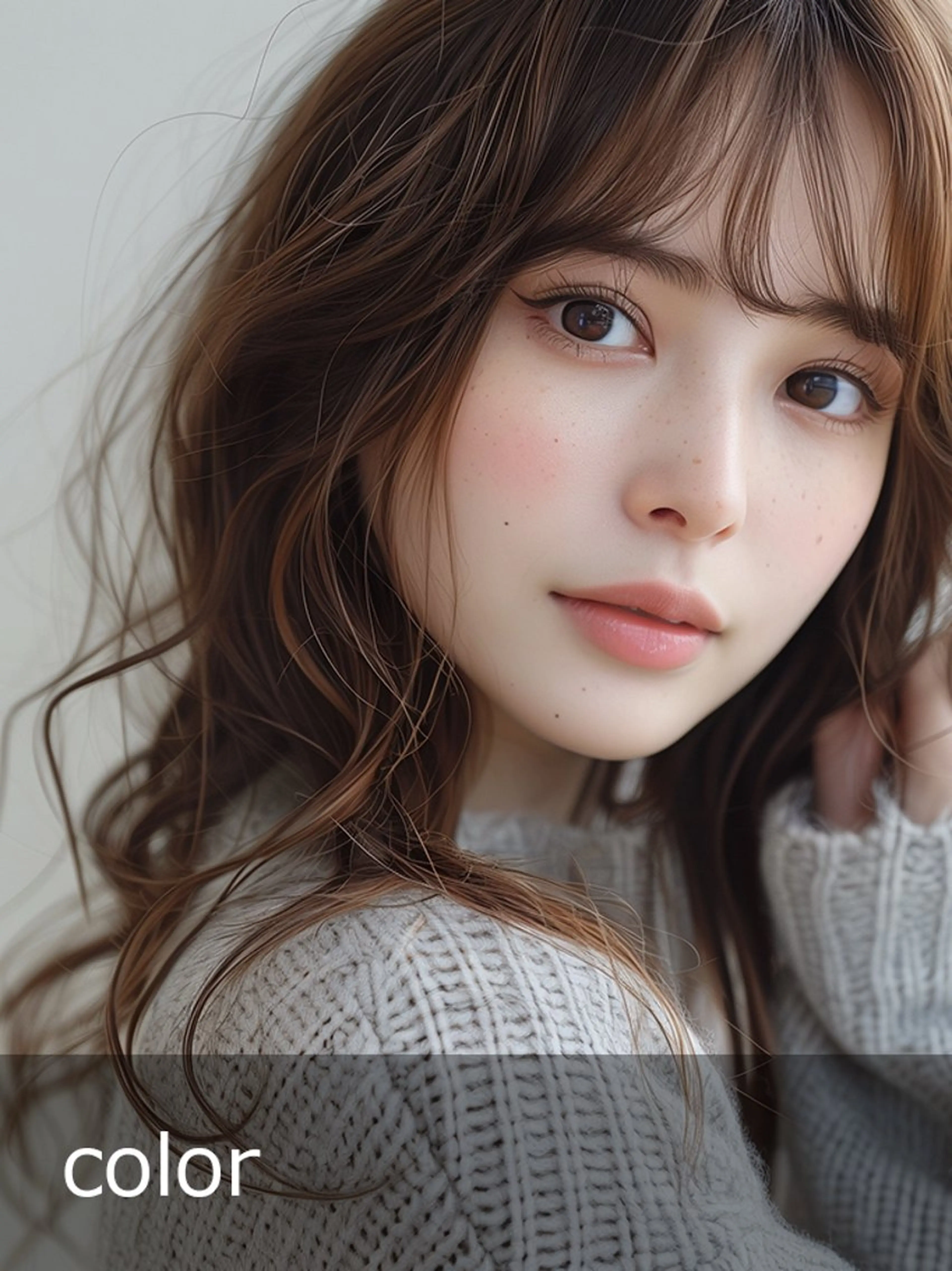 カラー全体(レディース) ¥3,980(90分)の写真