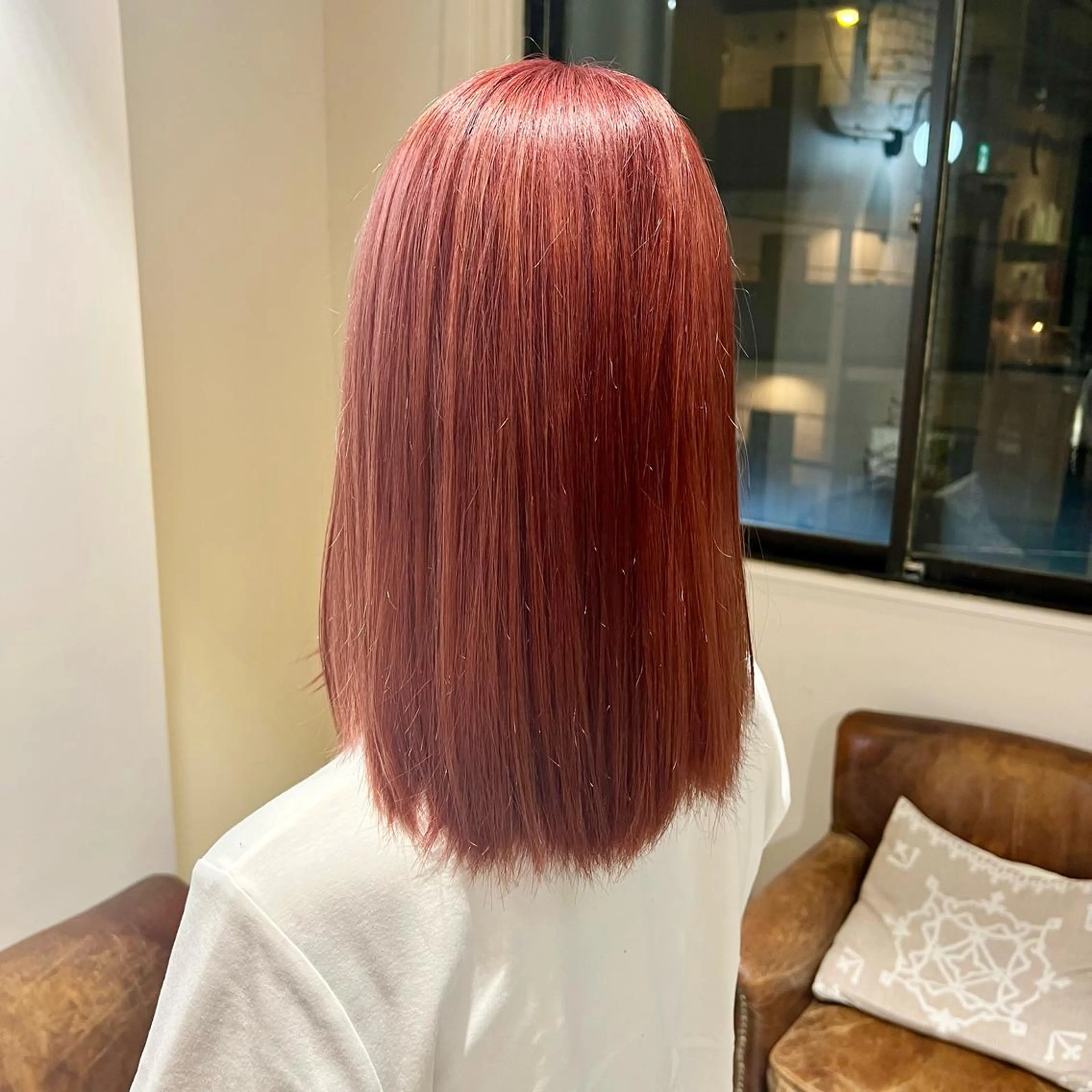 ミディアム カラー IVY所属・髪質改善/韓国ヘア 顔まわり特化yutoのヘアスタイル