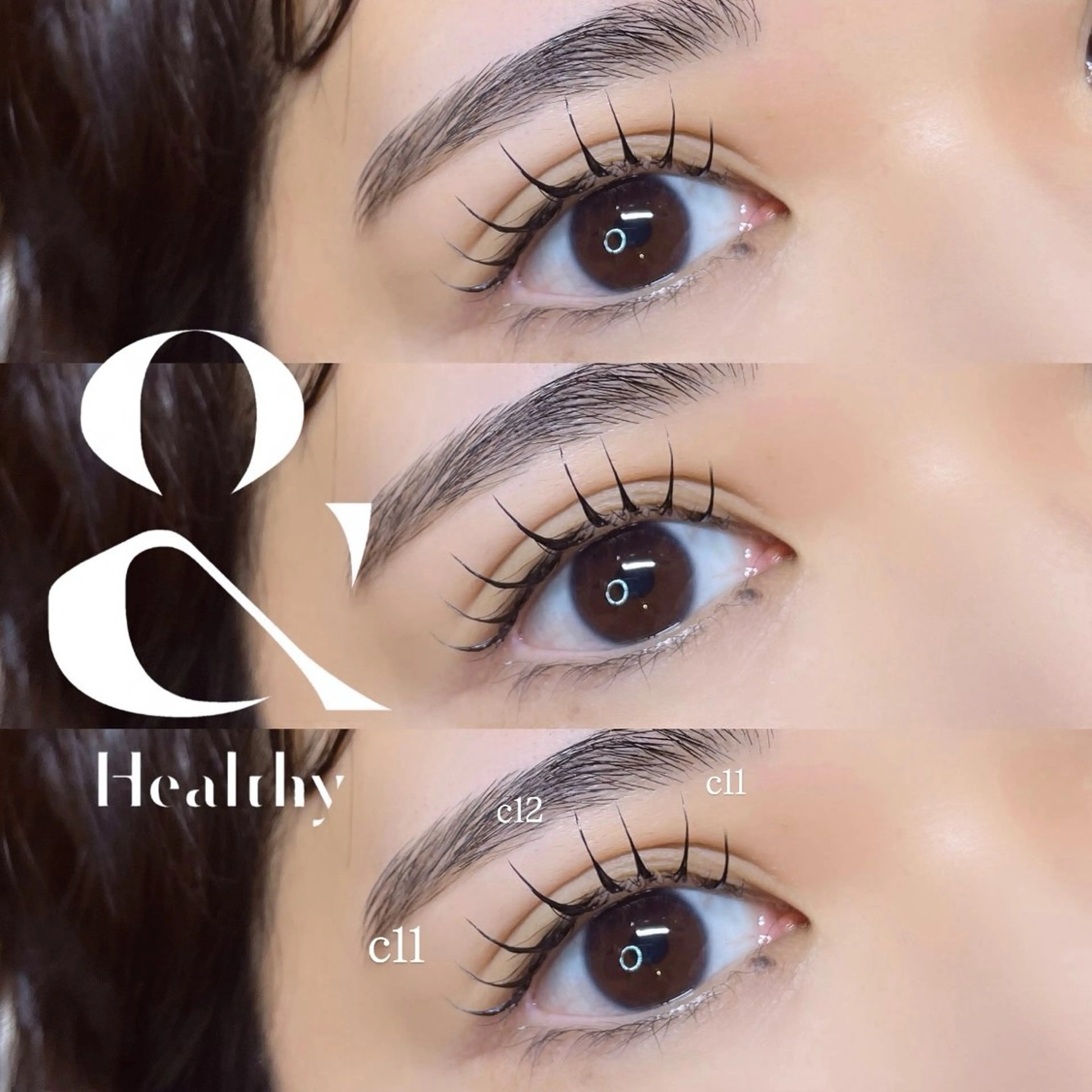 💟＆Healthy 100本💟  «下がりまつ毛の方おすすめ☆»の写真