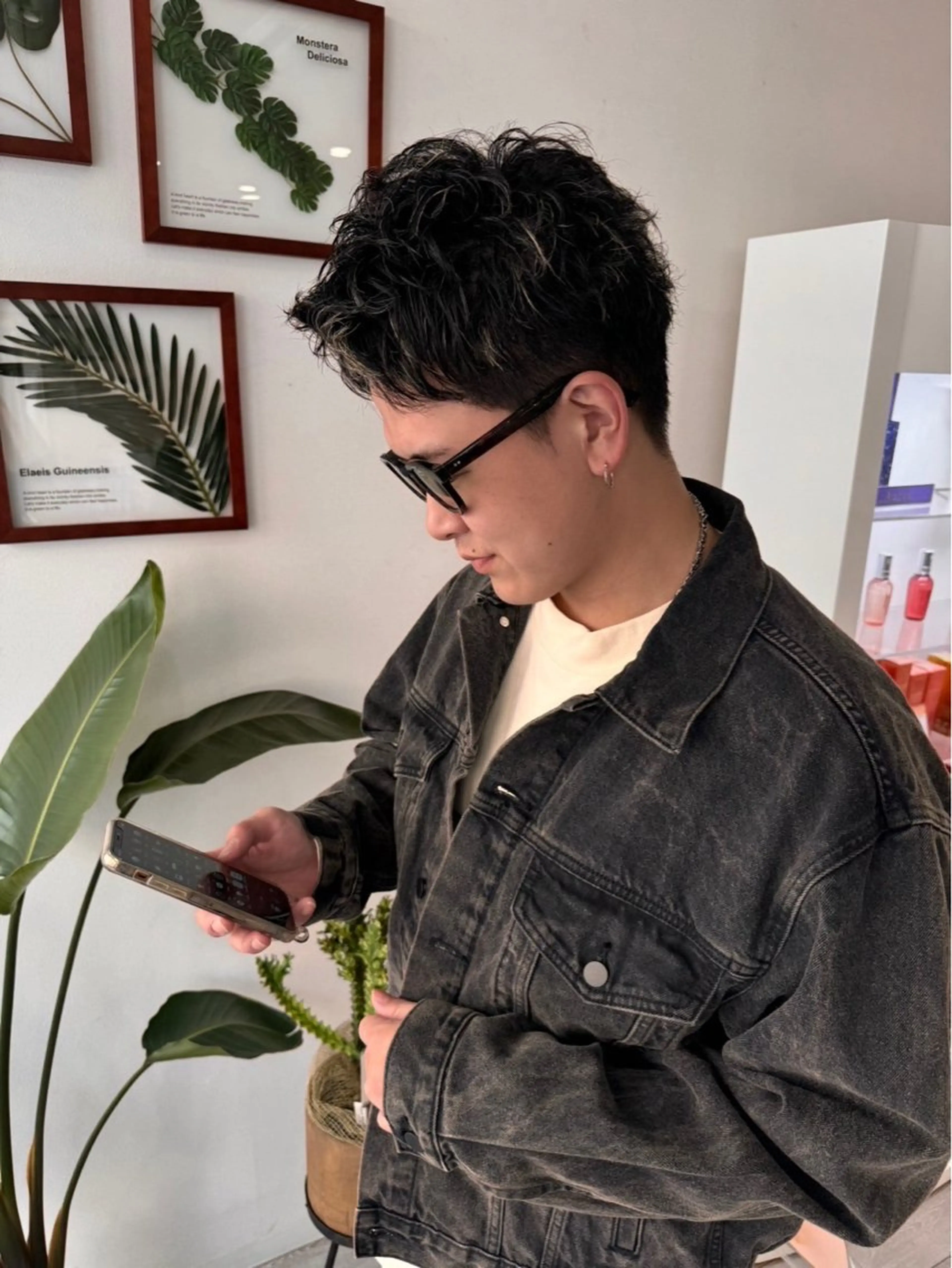 メンズ elf 麻由奈のヘアスタイル