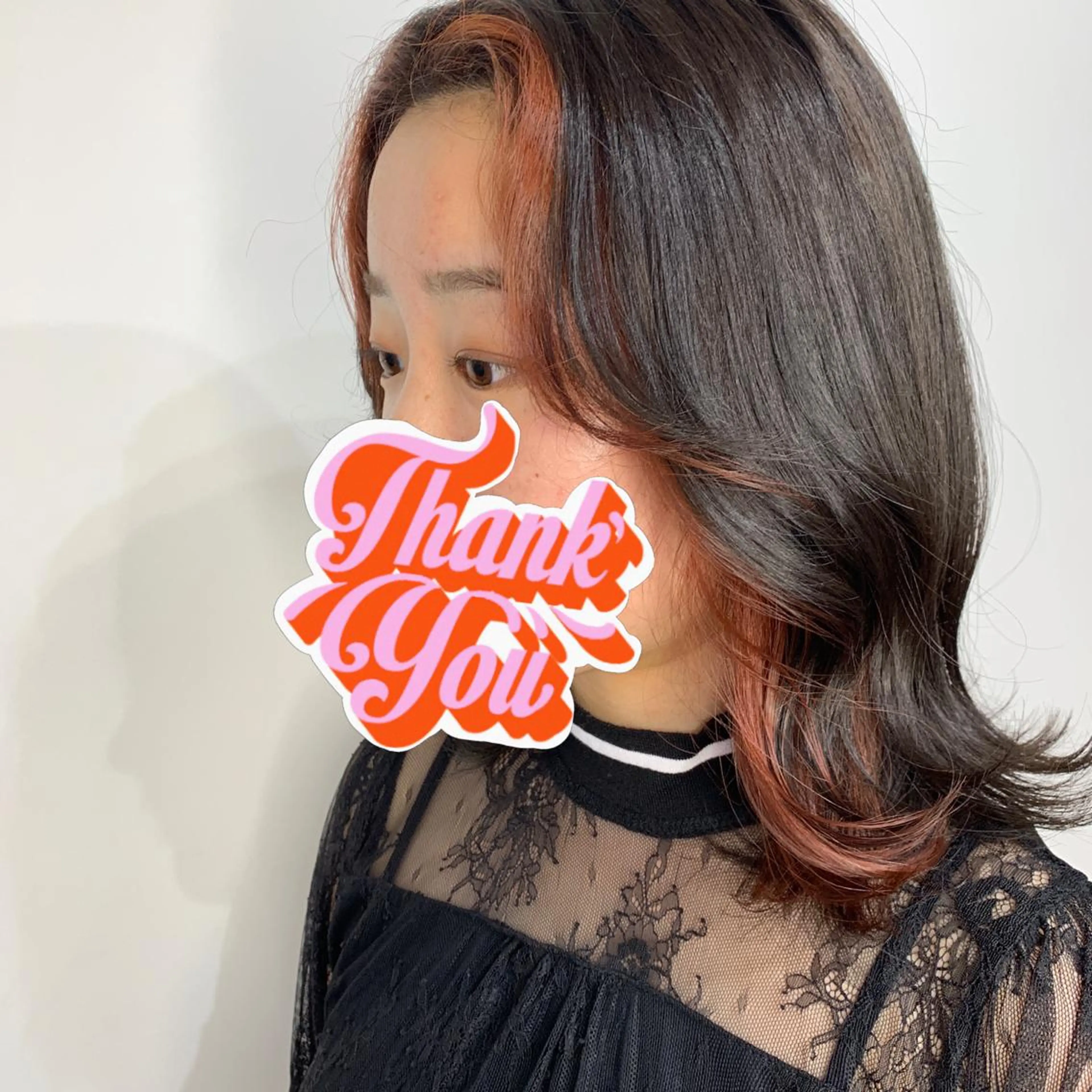 ミディアム カラー HARUKA韓国ヘア /Luana梅田のヘアスタイル