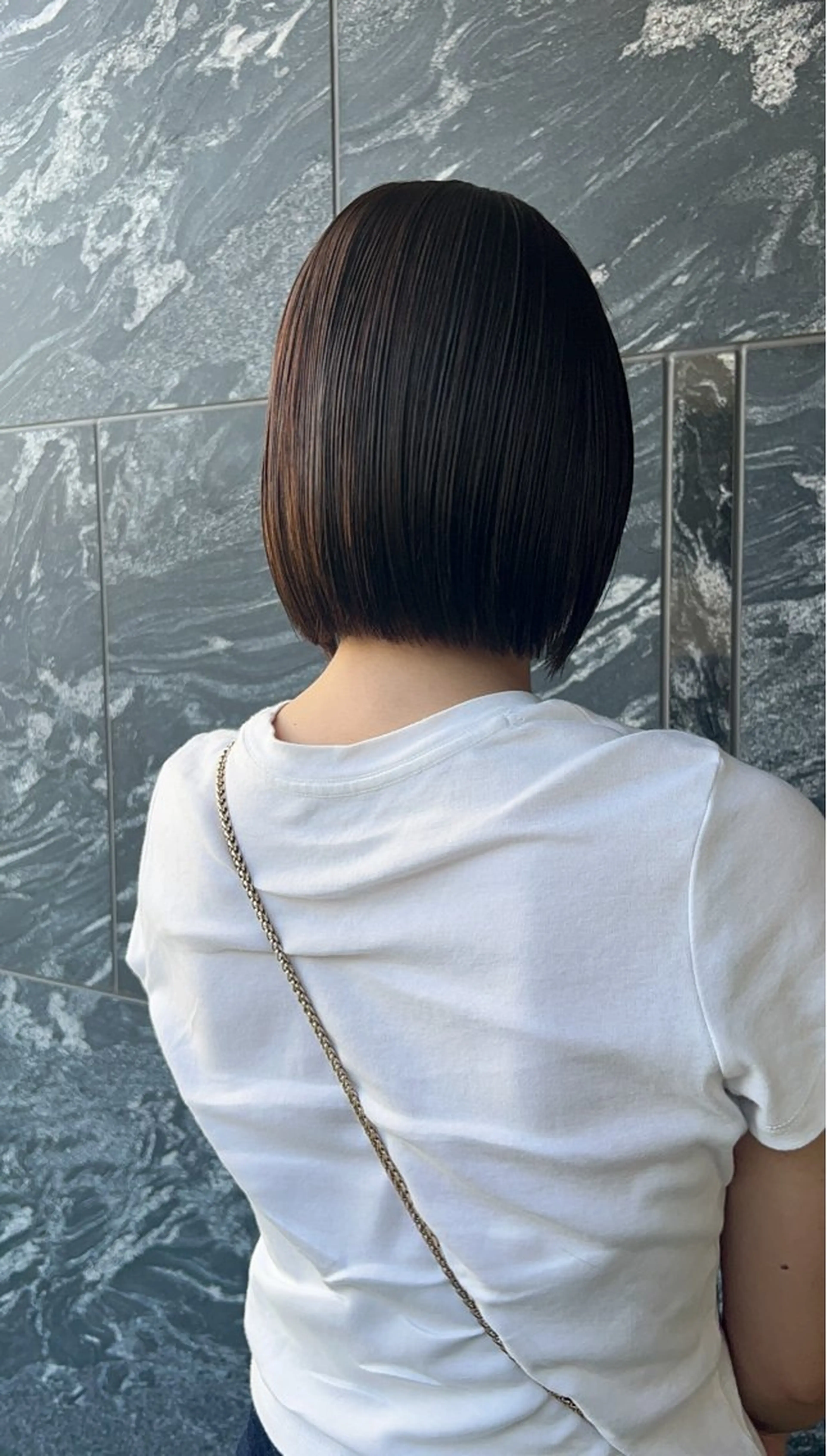 ショート パーマ ボブ 縮毛矯正 カット 縮毛矯正 トリートメント 樋野 亮のヘアスタイル