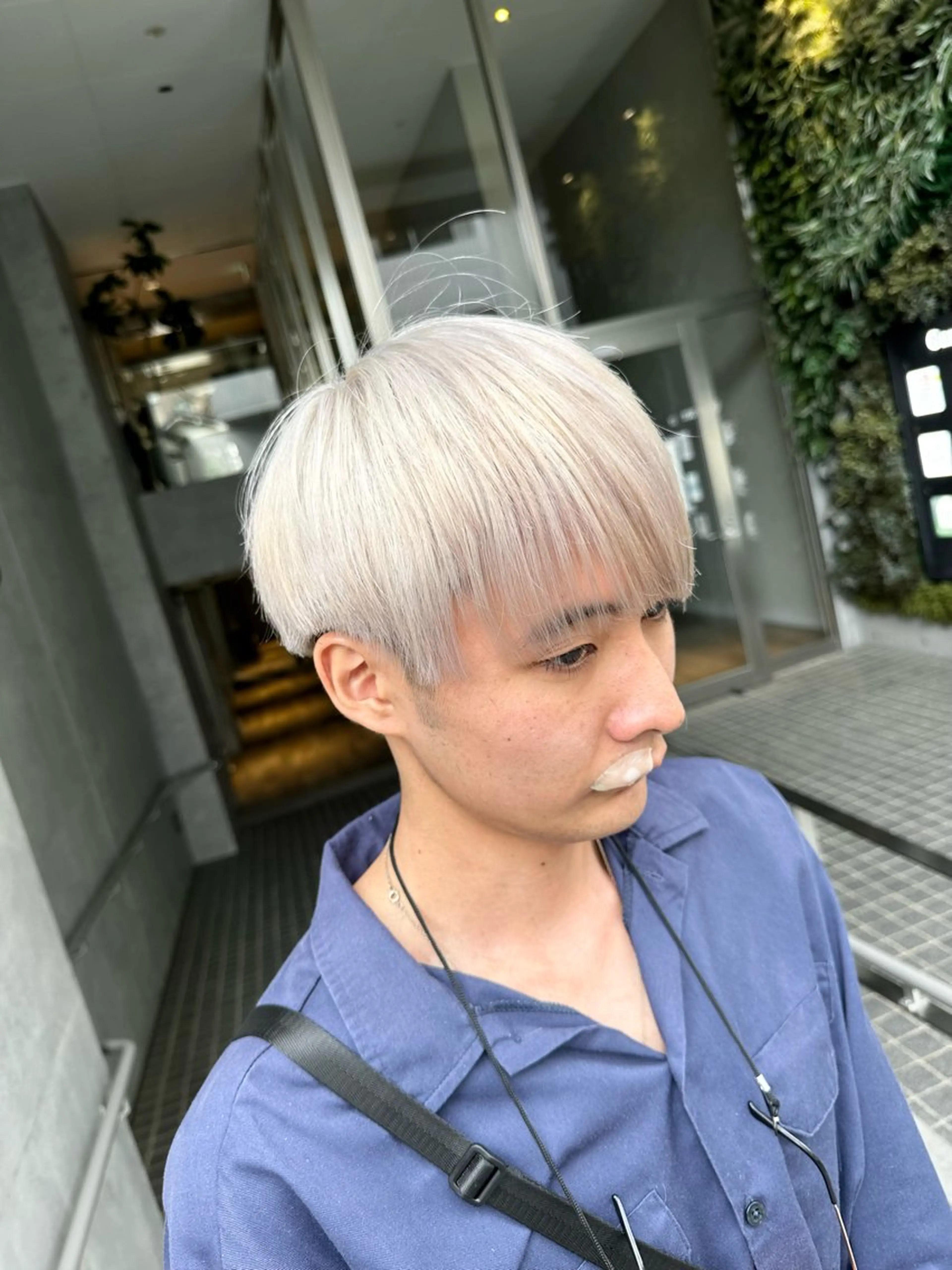 ショート カラー メンズ デザインカラー🎨 下北沢 / 磯部のヘアスタイル