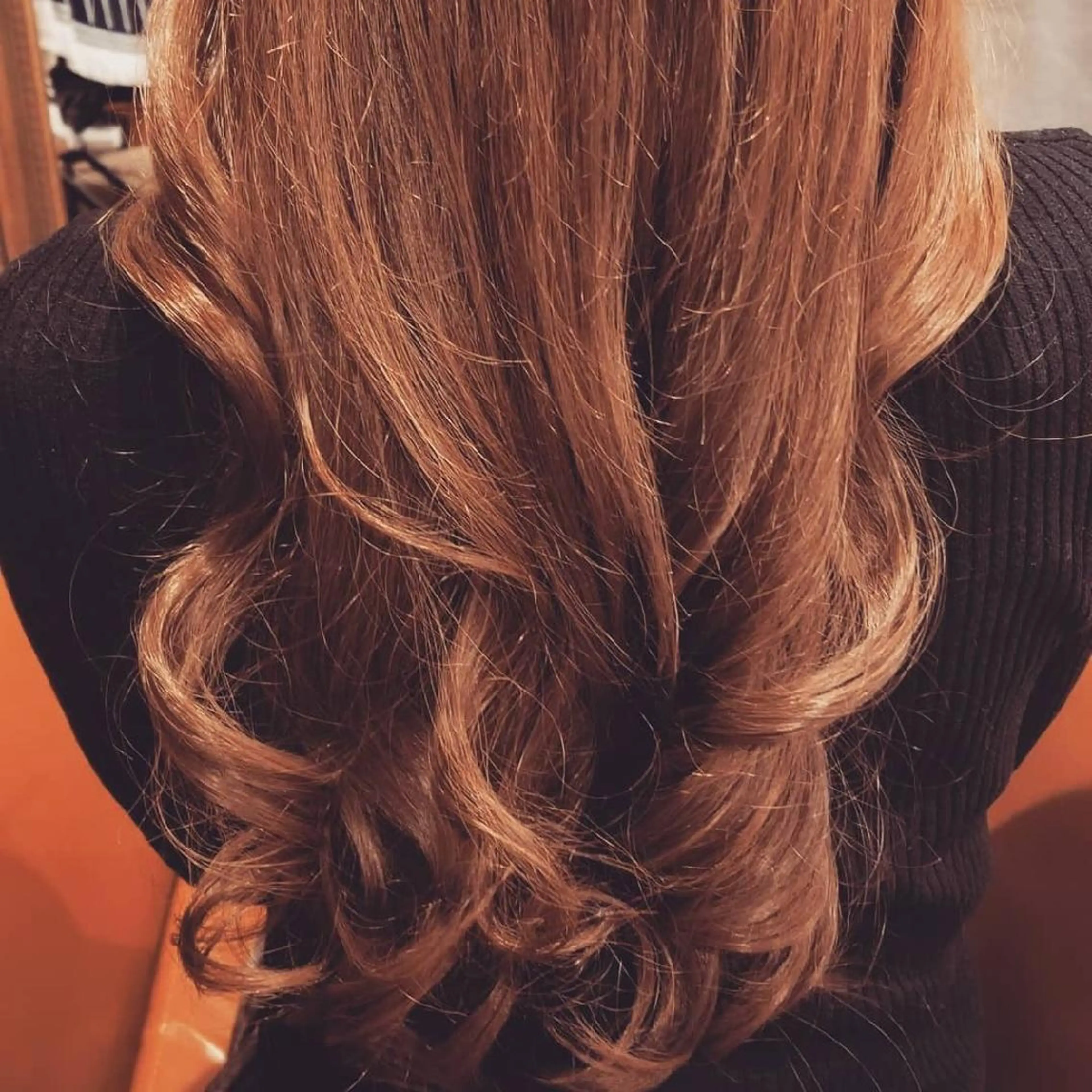 ロング カラー アディクシーカラー バレイヤージュ イルミナカラー 外国人風カラー レイヤーカット spa hair  ark 富井直美のヘアスタイル