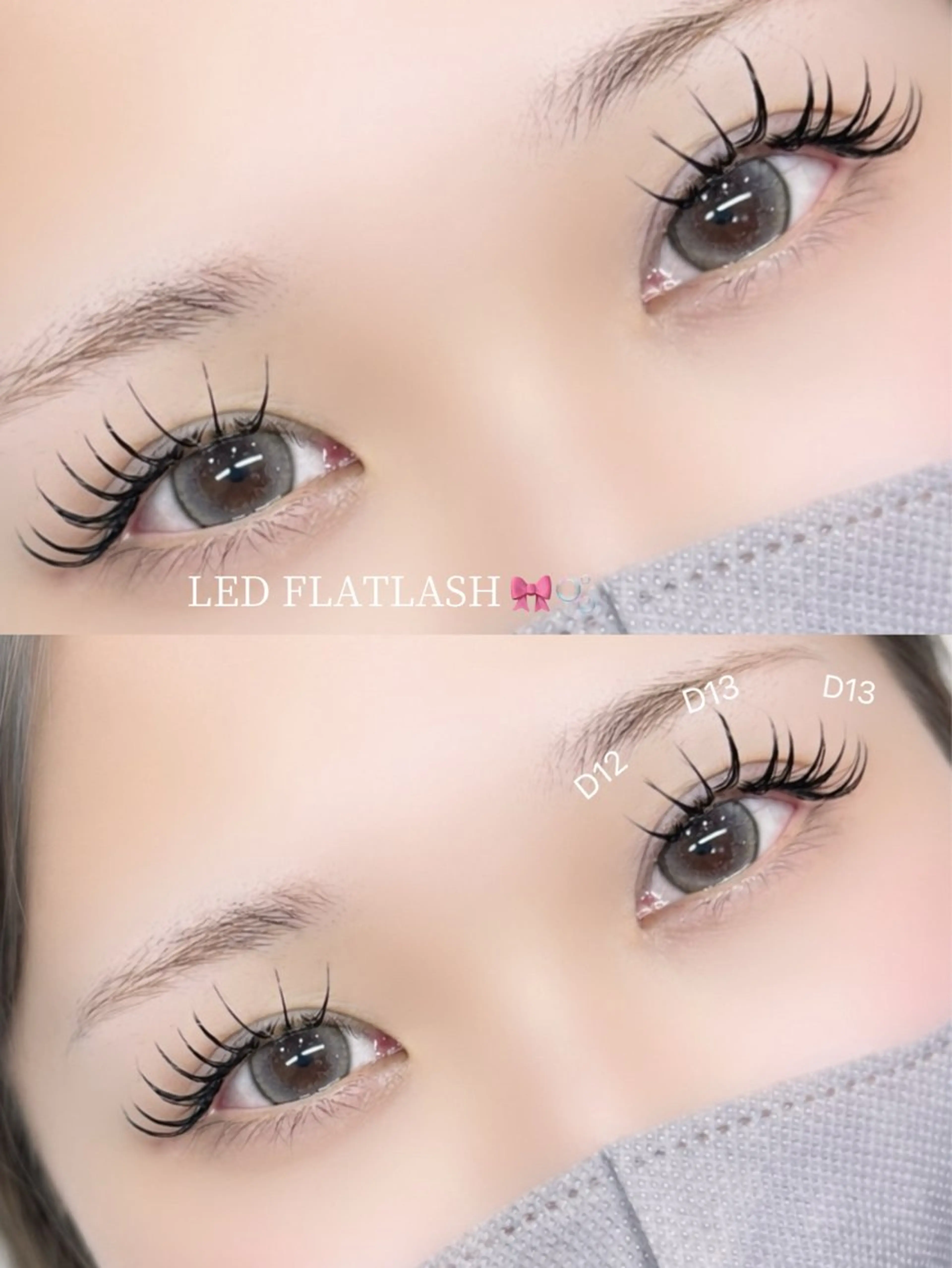 マツエク・マツパ フラットラッシュ Fericia 🎀ERIKAのマツエク・マツパデザイン