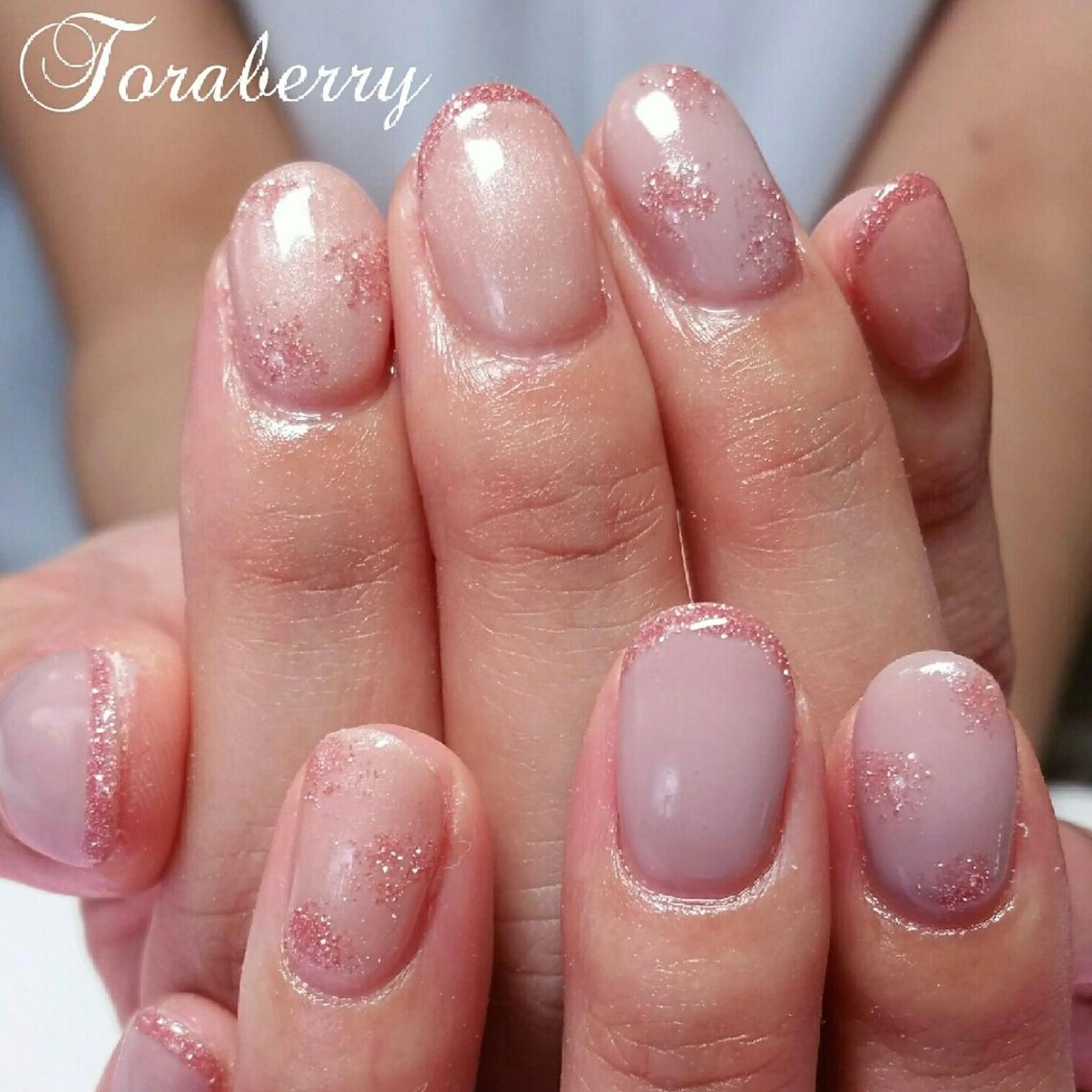 ネイル 持ち込み ワンカラーネイル ネイリスト なつみのネイルデザイン