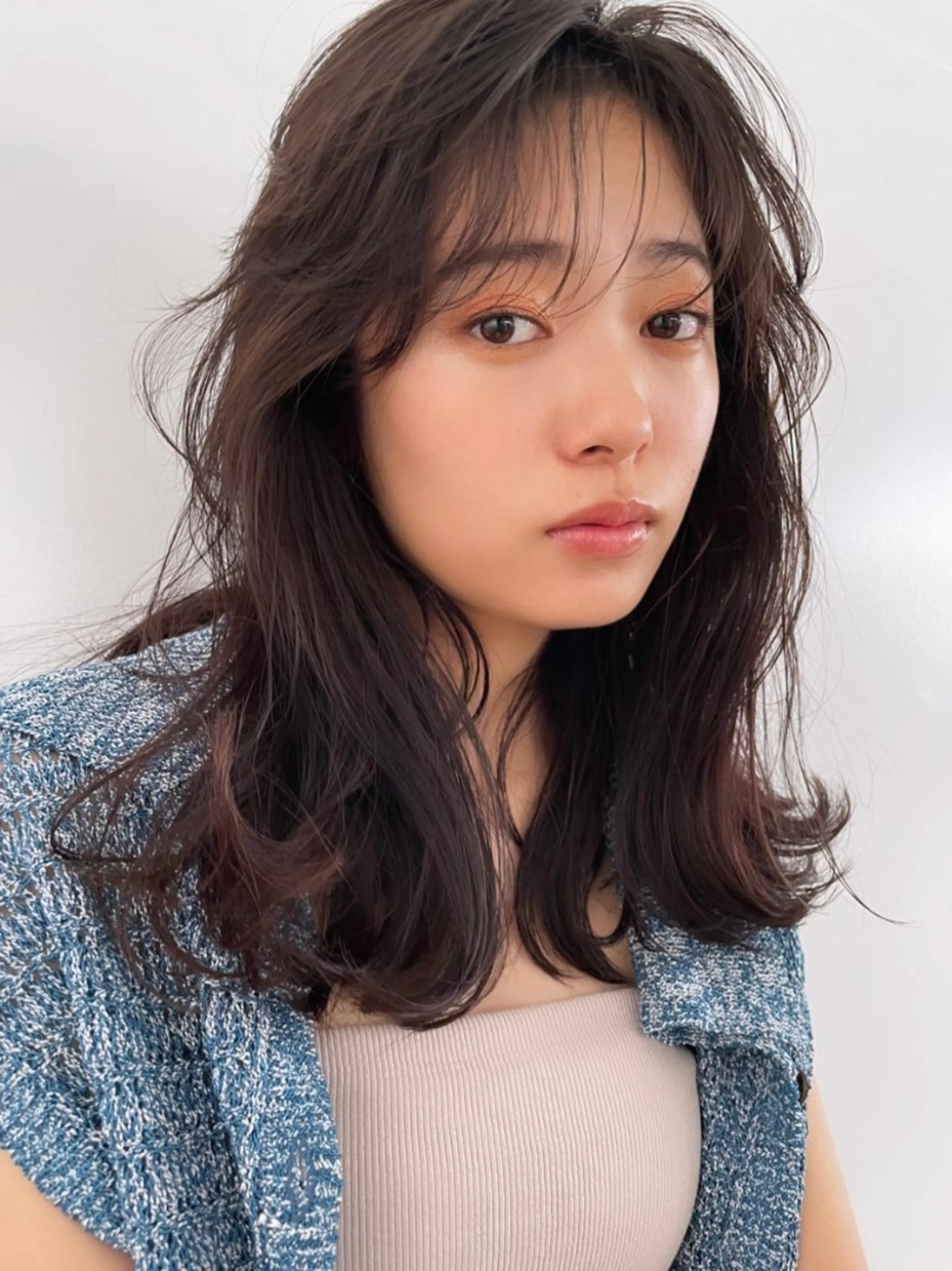 ミディアム カラー 透明感カラー カット ヘアカラー トリートメント 似合わせ美髪ヘア✨ 天王寺．阿倍野🌈のヘアスタイル